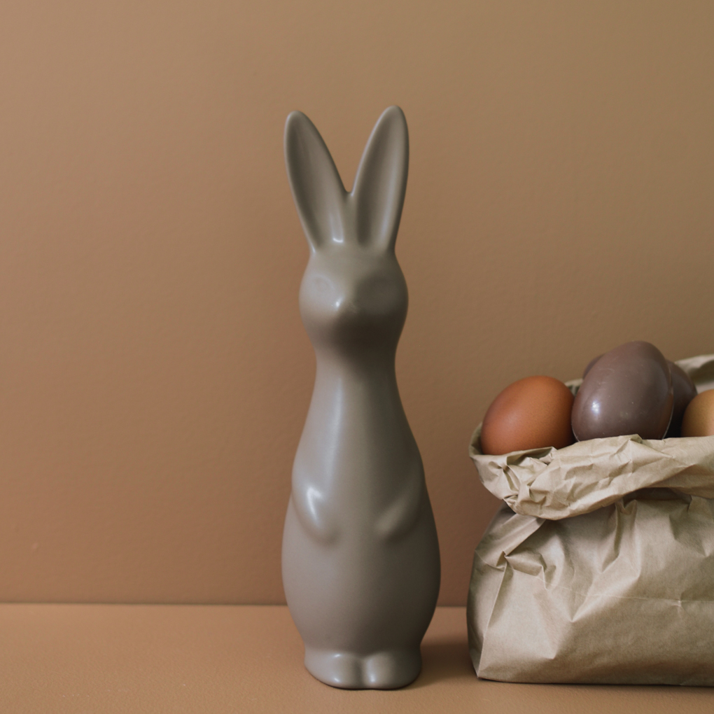 Swedish Rabbit - Påskhare - Kanin - Hare - Keramik - Dust - Stor - 8