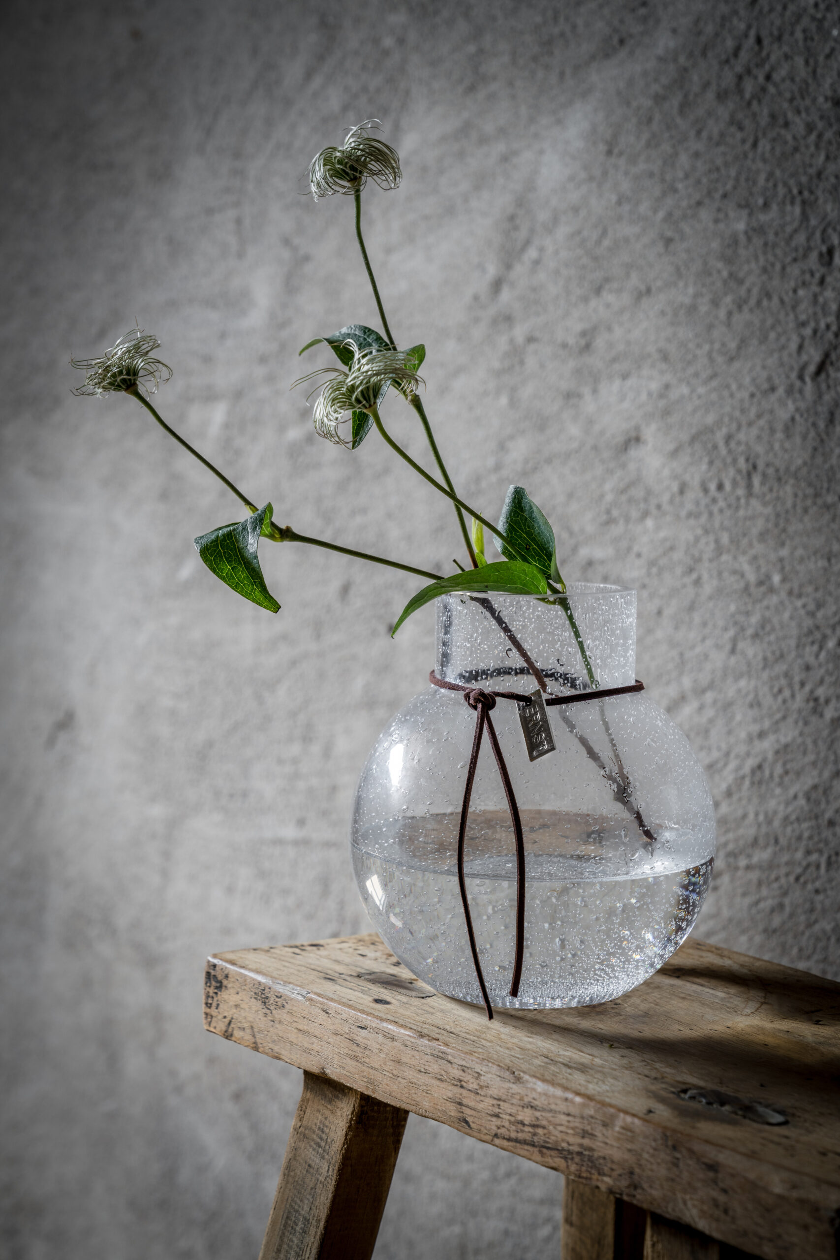 Ernst - Vase - Round - Bubble - Clear - 9x10 cm - 4