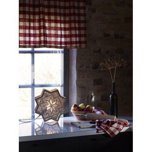 Stjärna – Adventsstjärna – Beige - Metall - 28x28 cm - 2