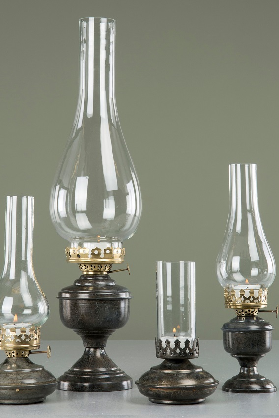 LANTERN - CANDLESTICK - ANTIQUE GREY - 5