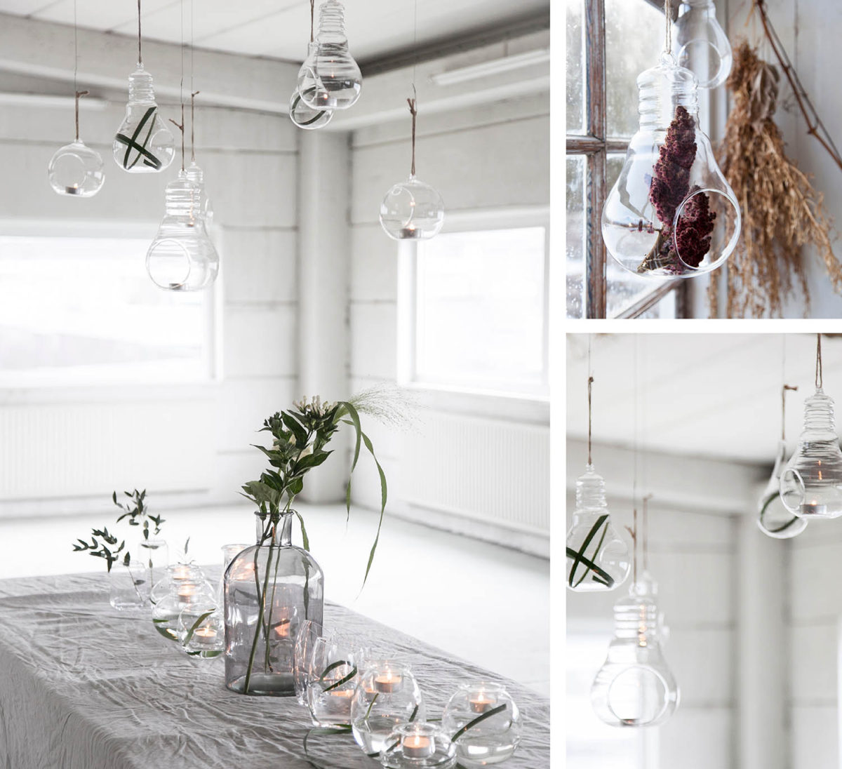 Hanging lantern - Lantern Clear glass - Small - 3