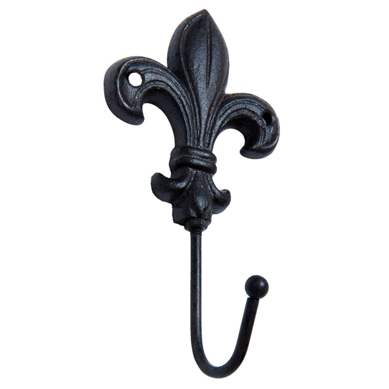 Wall hook - Hook - Clothes hanger - Cast iron - French Lily - Large - 3