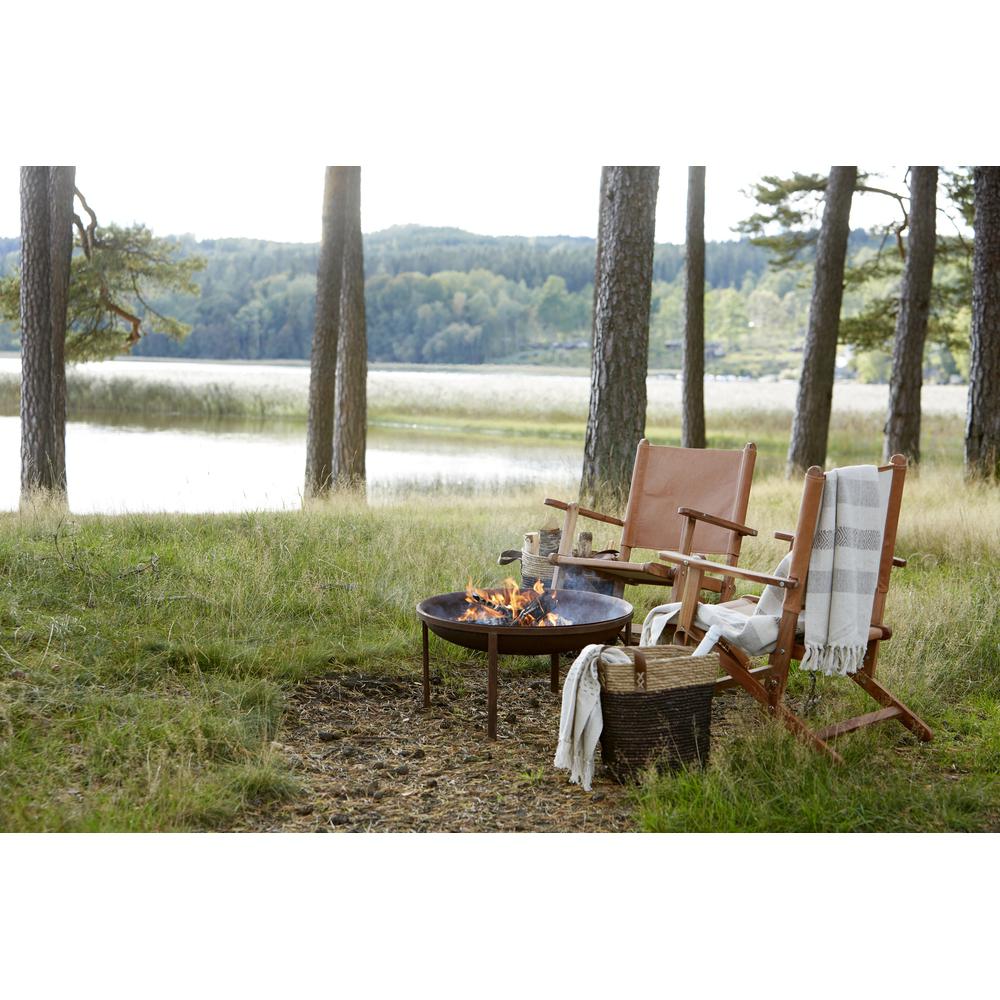 Fire pit - Fire basket - Fire bowl - Metal Rust - Ø 62 cm - 4