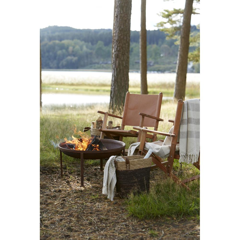 Fire pit - Fire basket - Fire bowl - Metal Rust - Ø 62 cm