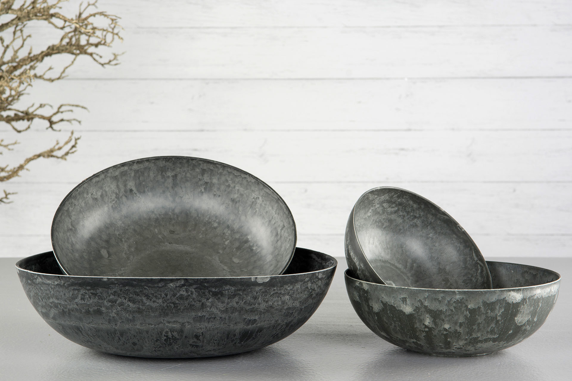 Bowl Grey - Ø30x9 cm