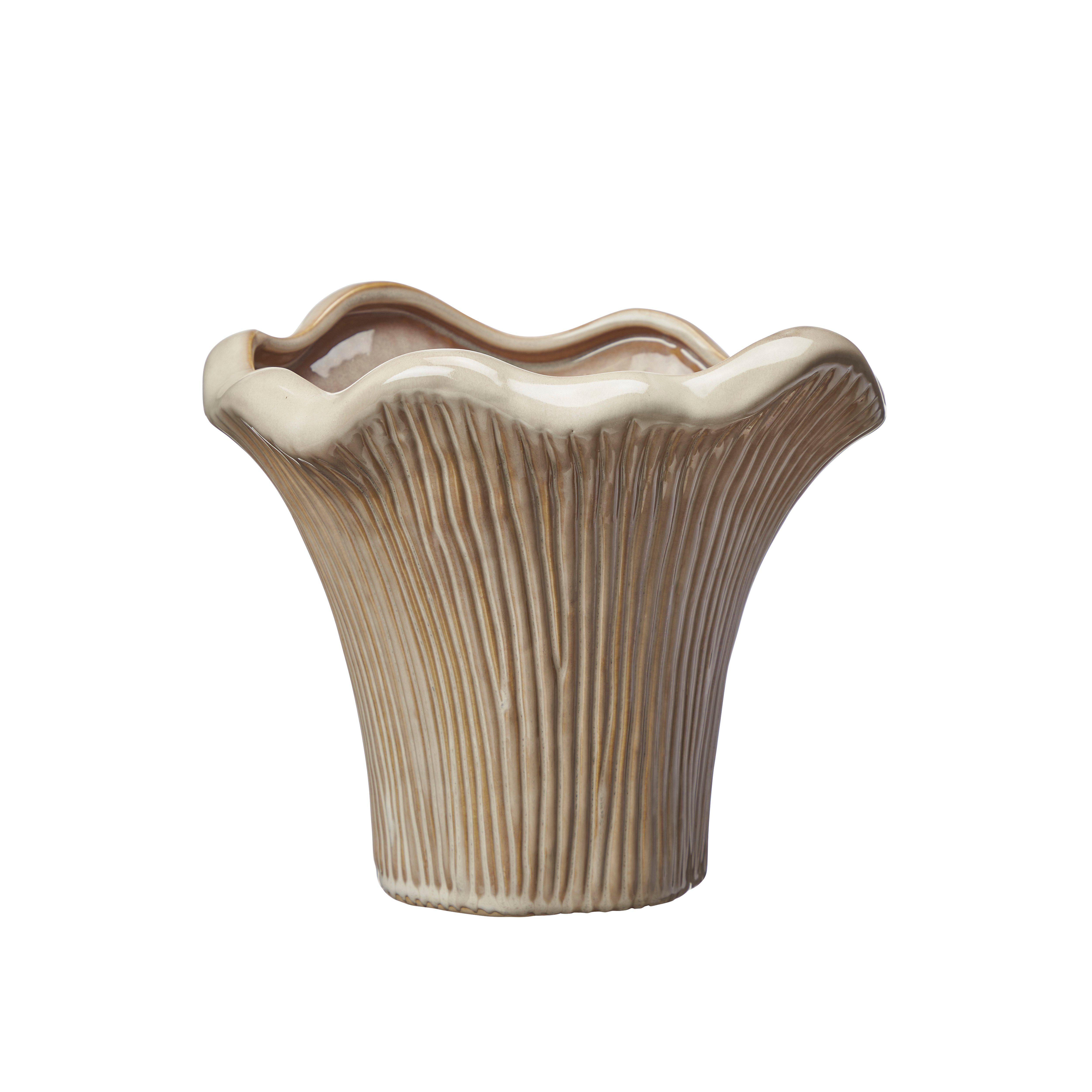 Pots - Chanterelle - Beige/Mottled - 1 piece - 25X22 cm - 2