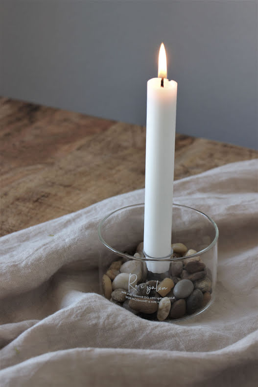 Candle holder glass for crown candles - Peace of mind - 3