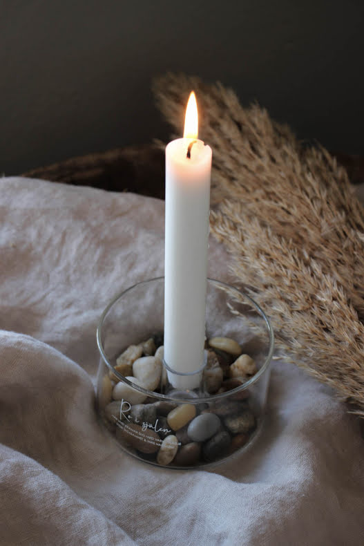 Candle holder glass for crown candles - Peace of mind - 2