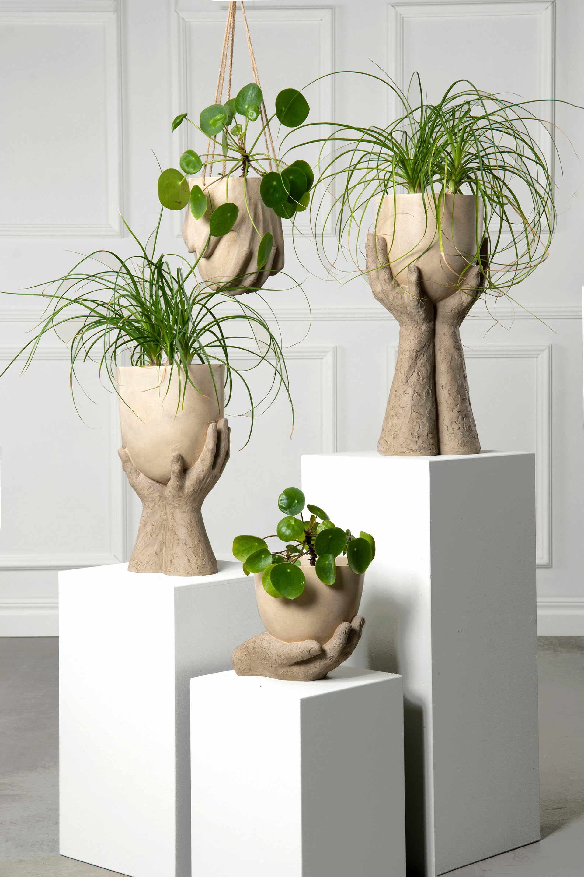 Kruka - Vas - Hand Poly - 23x19x19 cm - 2