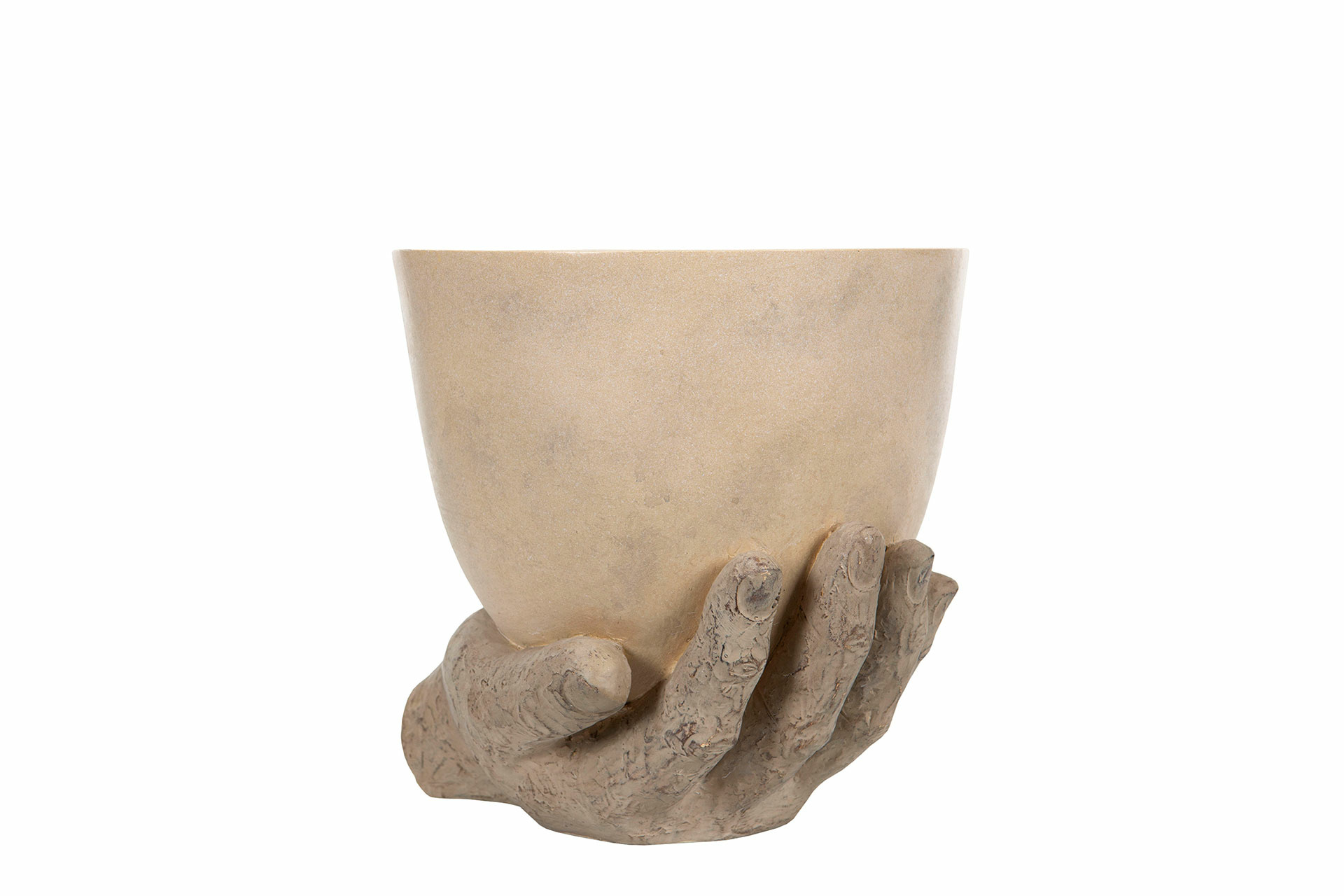 Kruka - Vas - Hand Poly - 23x19x19 cm - 3