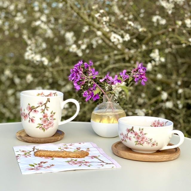 Cherry Blossom Napkin - 12-pack - 33x33 cm - 3