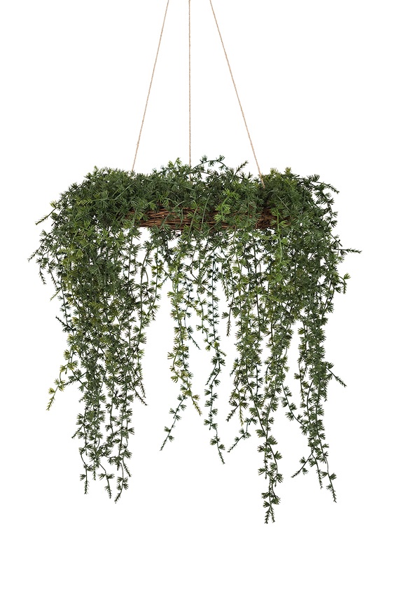 LARCH WREATH/WREATH/CHRISTMAS WREATH/CEILING WREATH 45 x 50 CM - 2