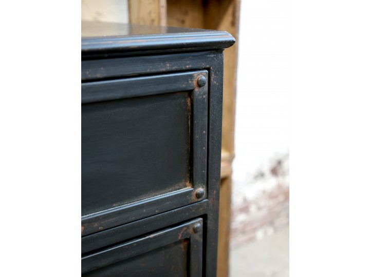 Cabinet - Chest of drawers - Bedside table with 2 drawers - 2-pack - 3