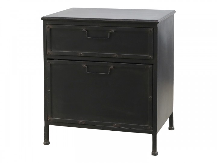 Cabinet - Chest of drawers - Bedside table with 2 drawers - 2-pack - 4