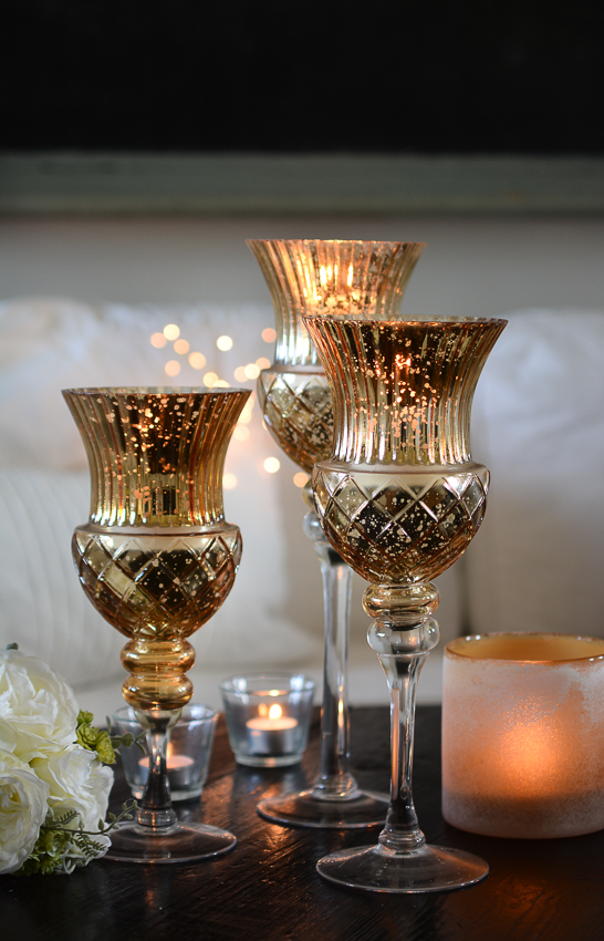 Lantern/Candlestick on a base - 3-pack - 4