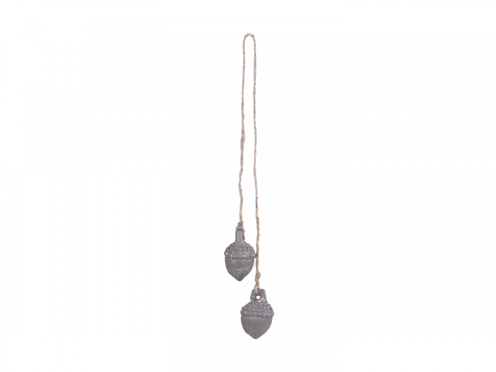 Acorns - 2.2x2.2 cm - Set of 2 - 2