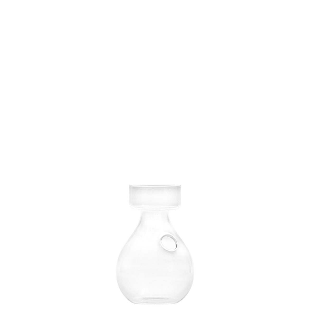 Vas - Ljuslykta - Glasvas - Lykta - 11 cm  - 4