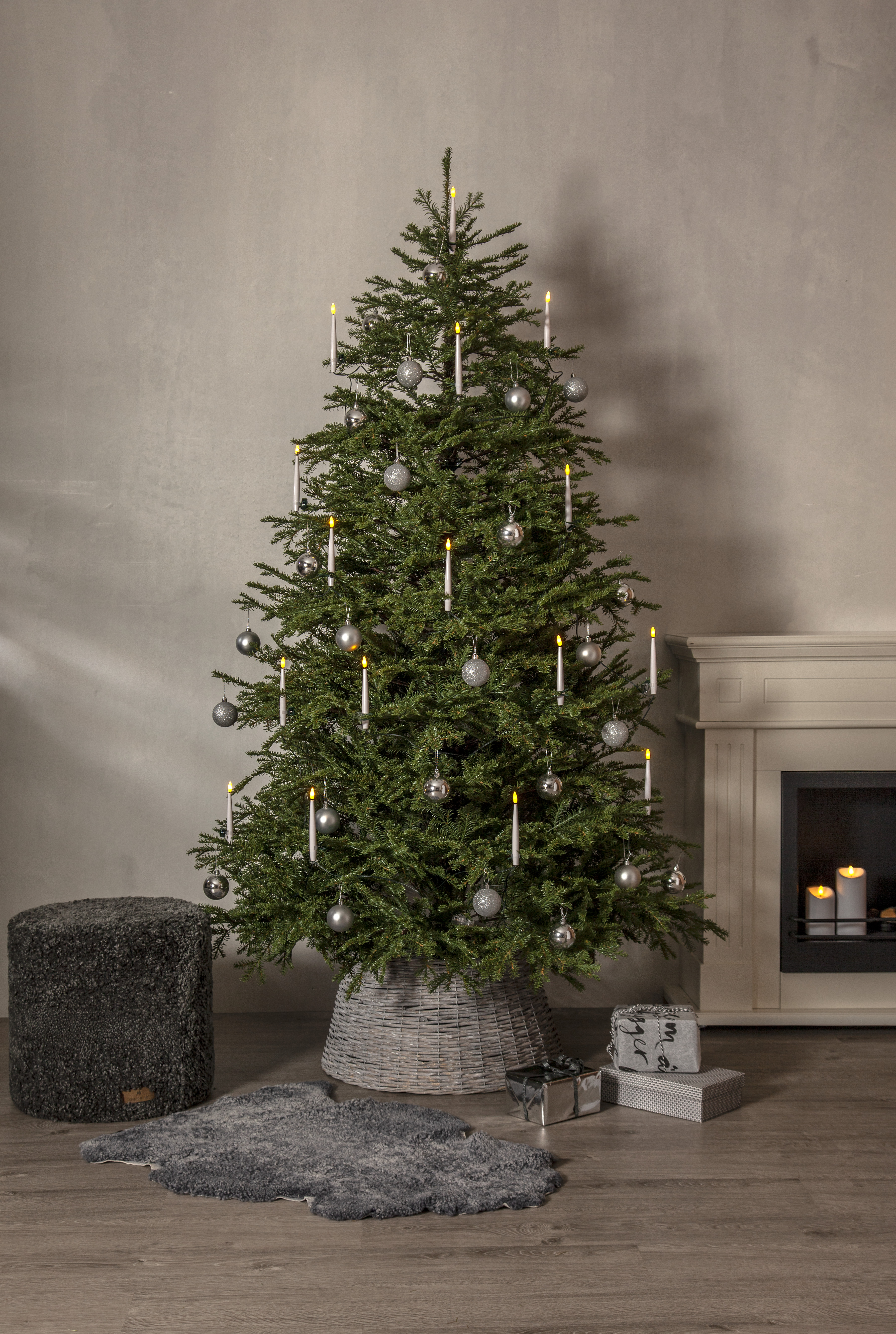 Julgransbelysning - 16 ljus - Batteridriven - 6