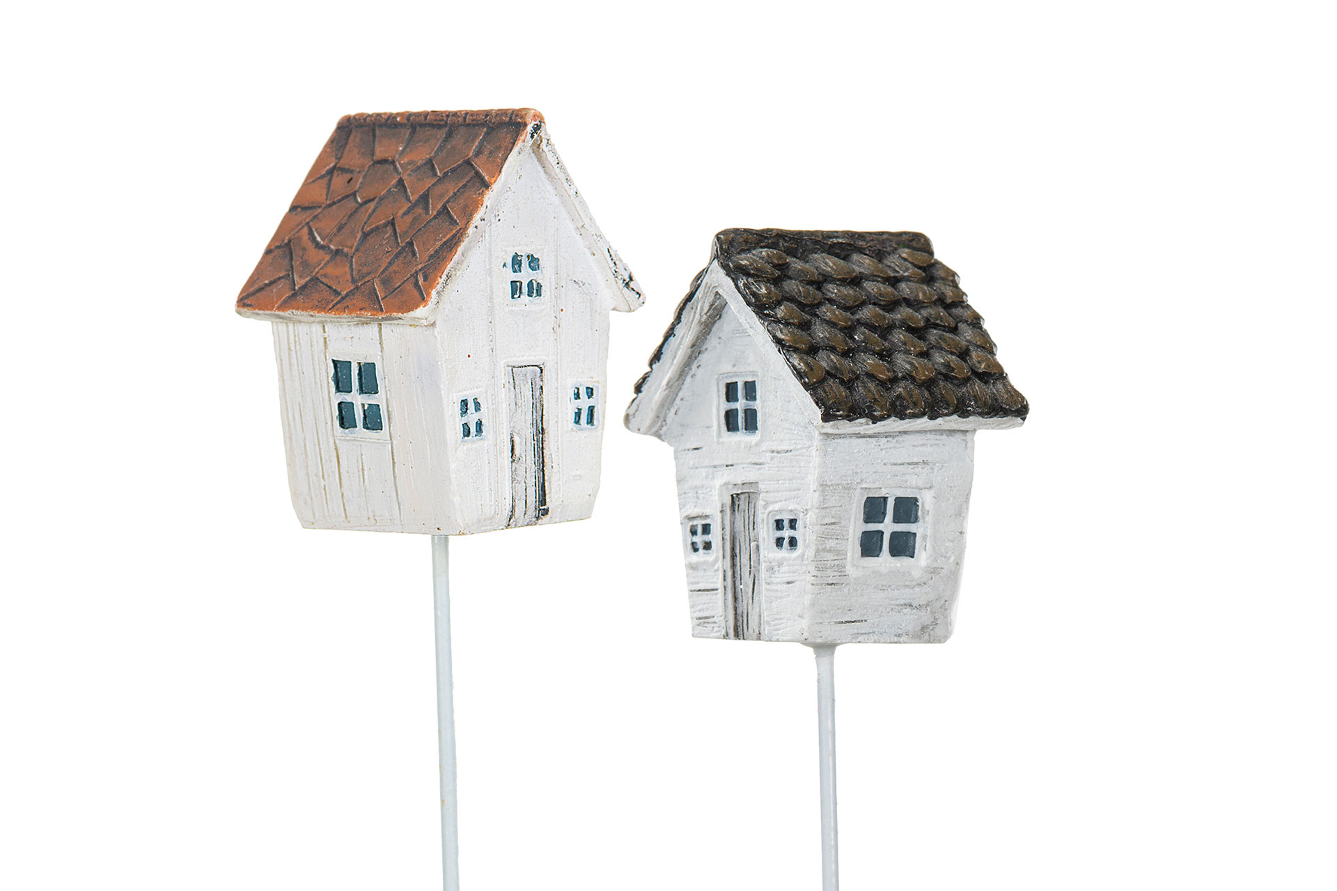 Cottage/Stick White Poly 3x4cm - 5