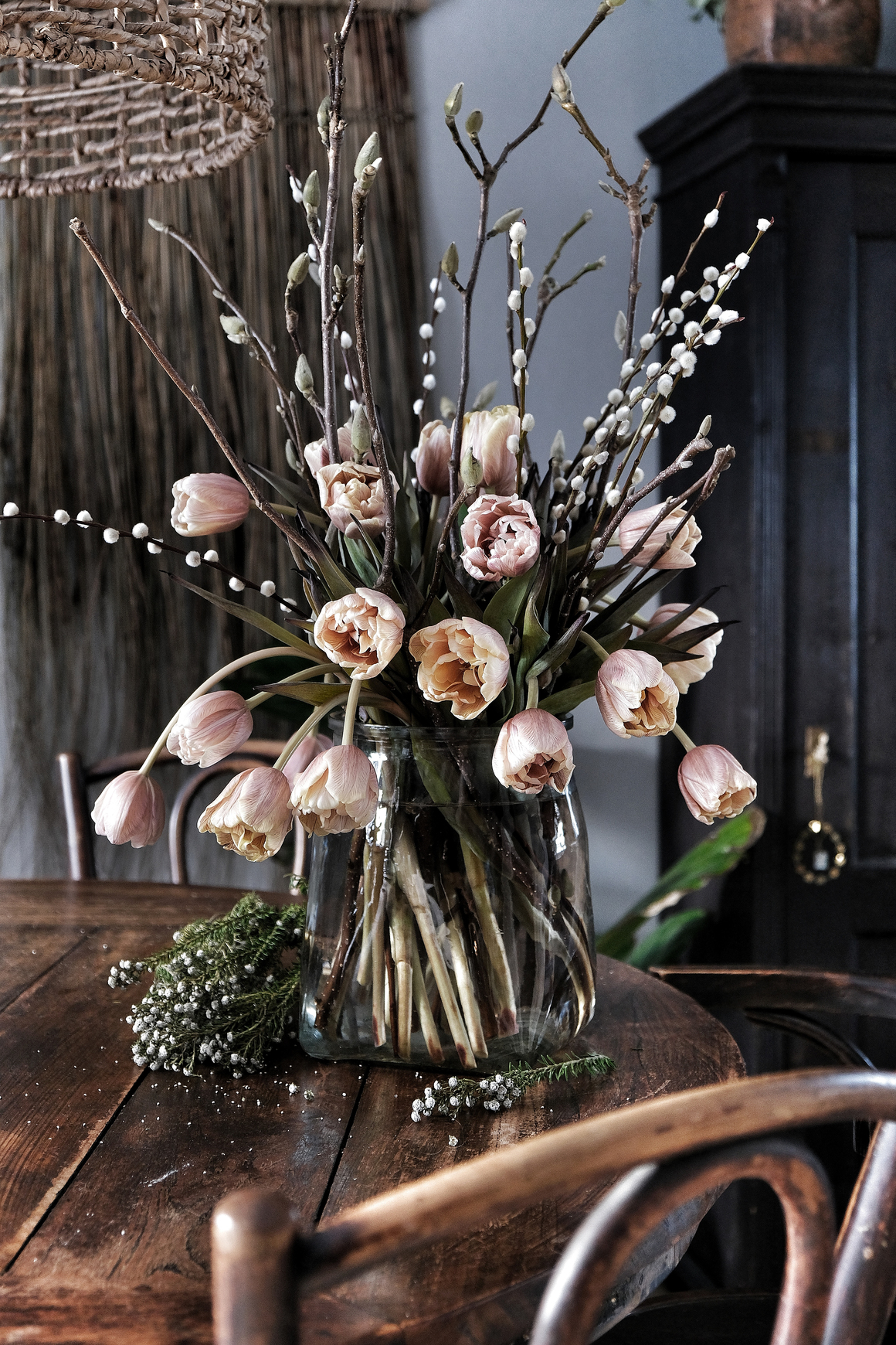Glass vase - Vase with lid - 3