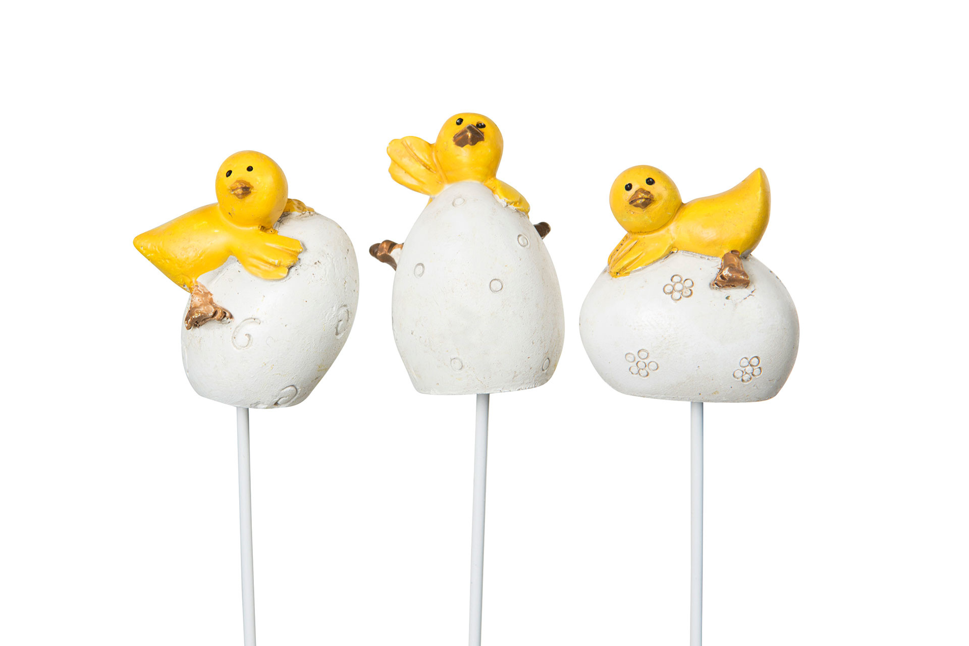 Ägg/Kyckling Stick Mix Poly 3 cm 3-pack - 3