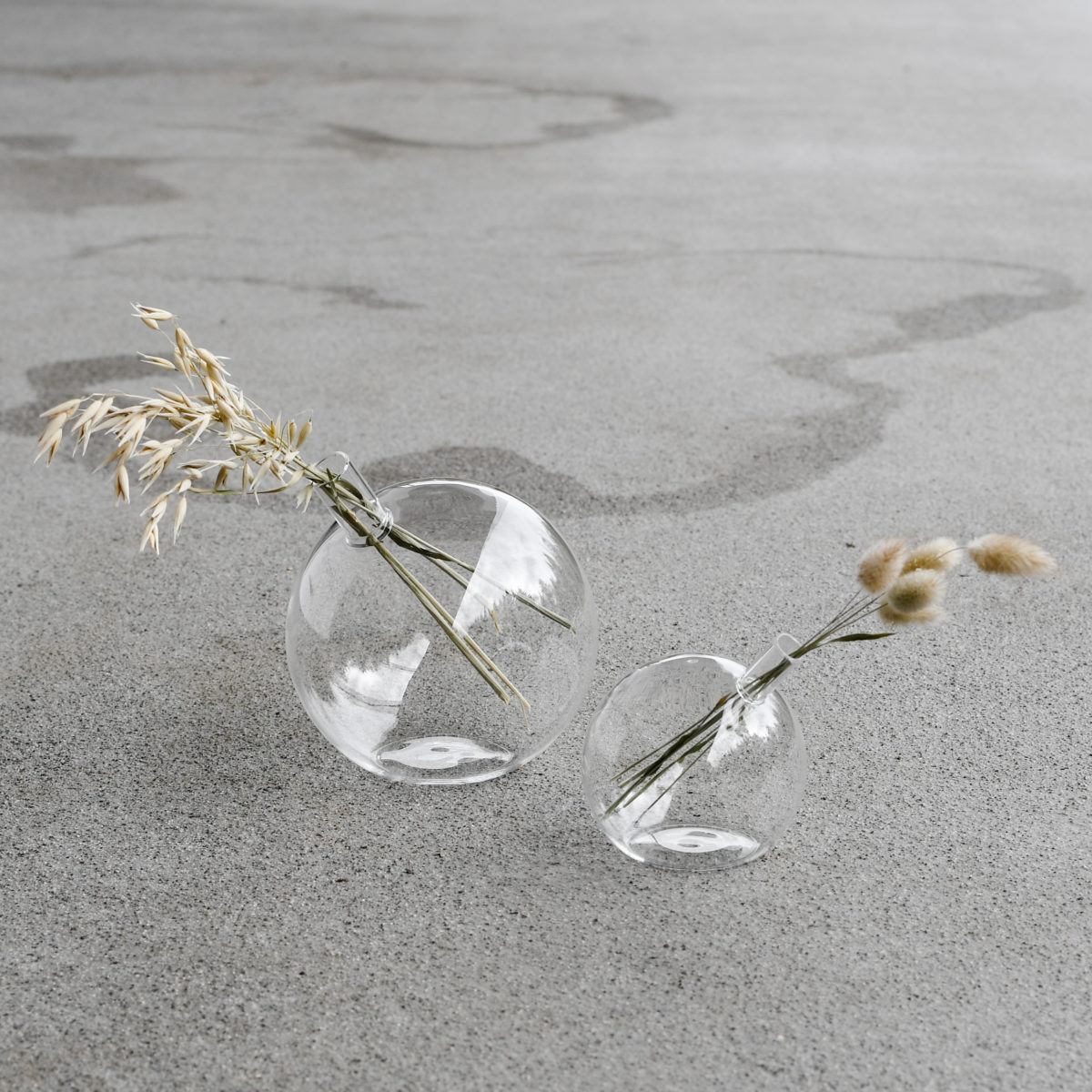 Vas - Glasvas i klarglas - 10 cm - 2