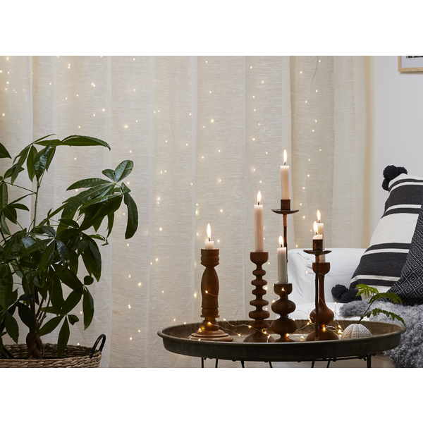 Light curtain - Light string curtain - Dew Drop - 100x100 cm - 2