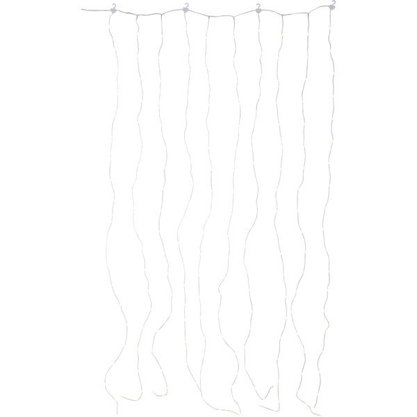Light curtain - Light string curtain - Dew Drop - 100x100 cm - 4