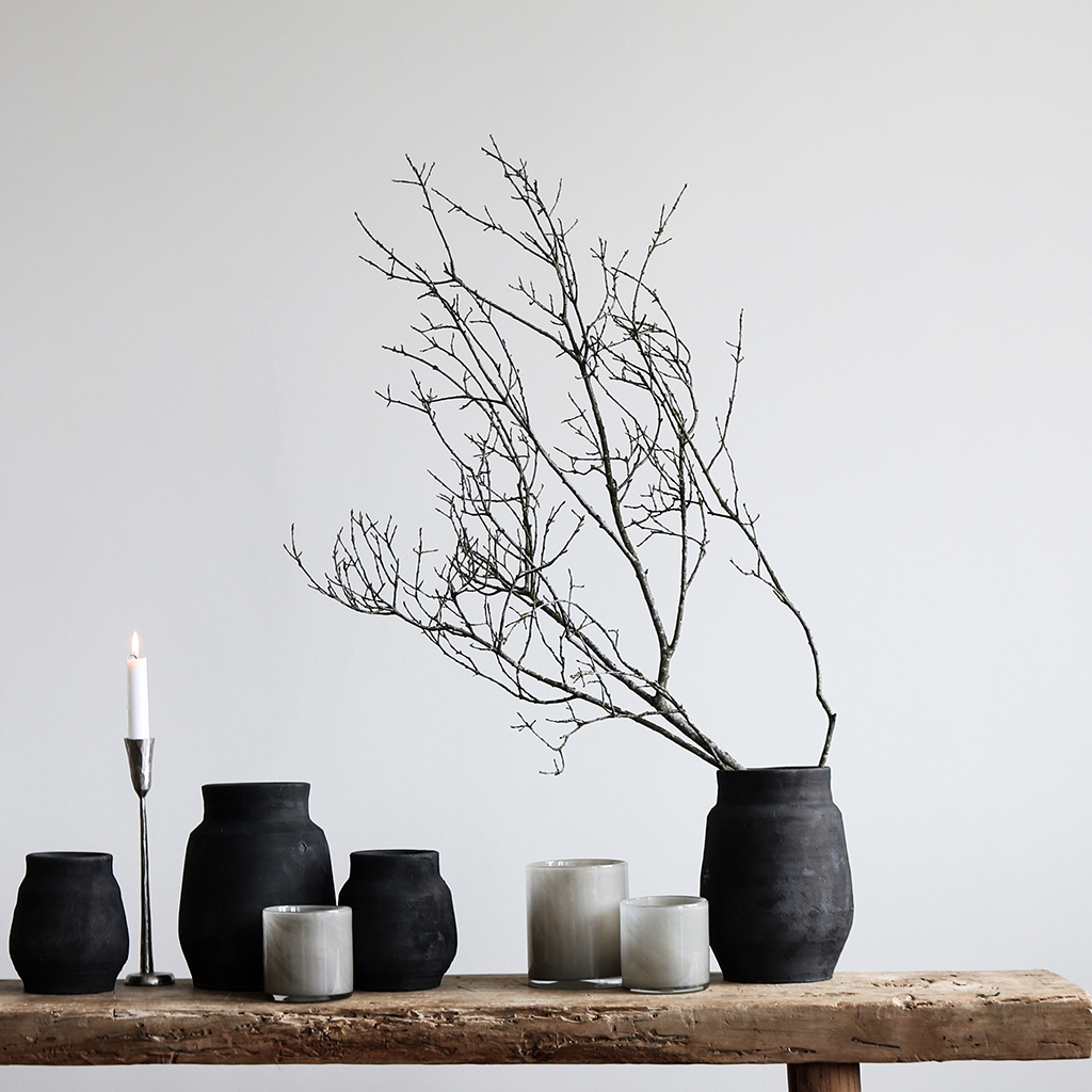 Lantern - Candlestick - Warm Grey - Large - 6