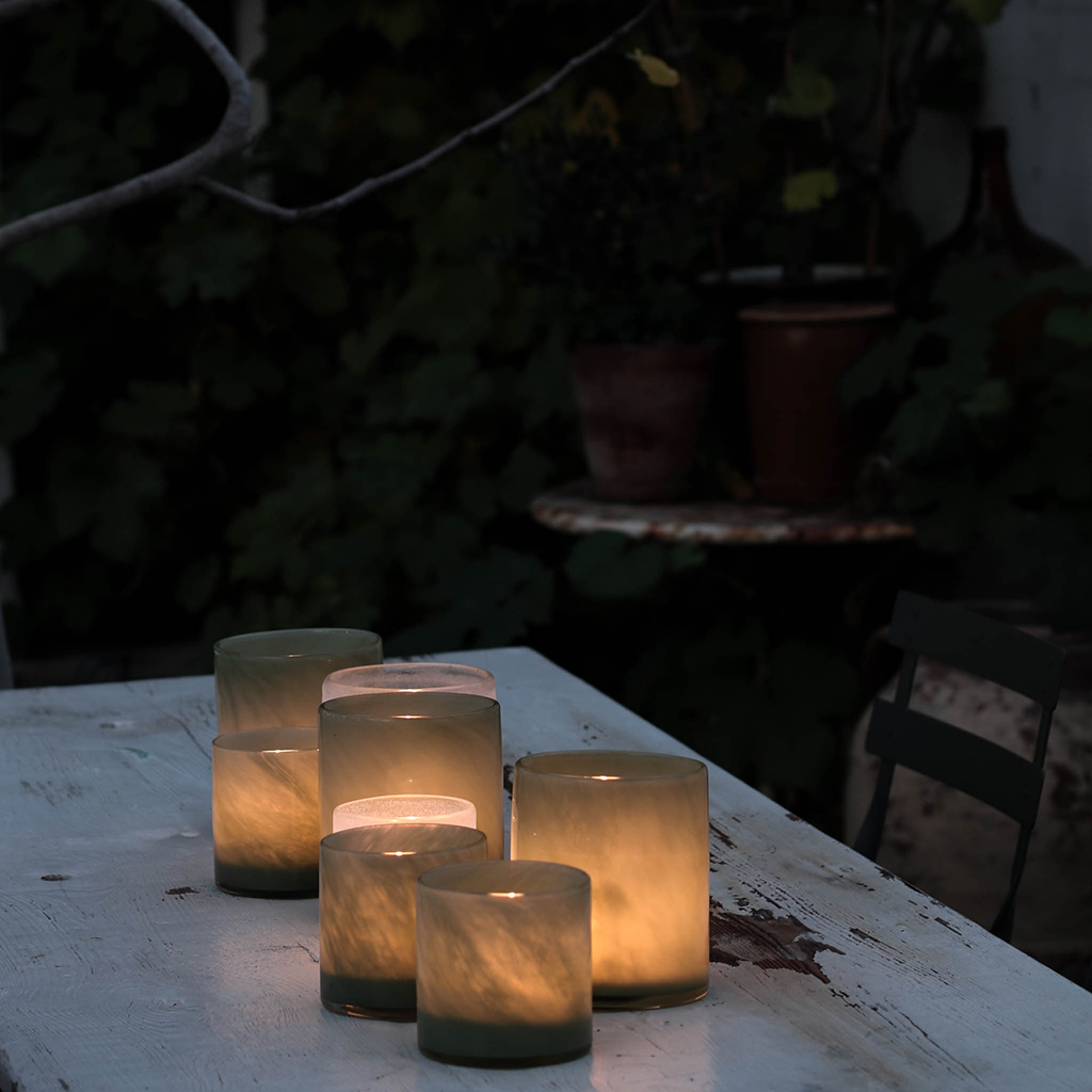 Lantern - Candlestick - Warm Grey - Large - 2