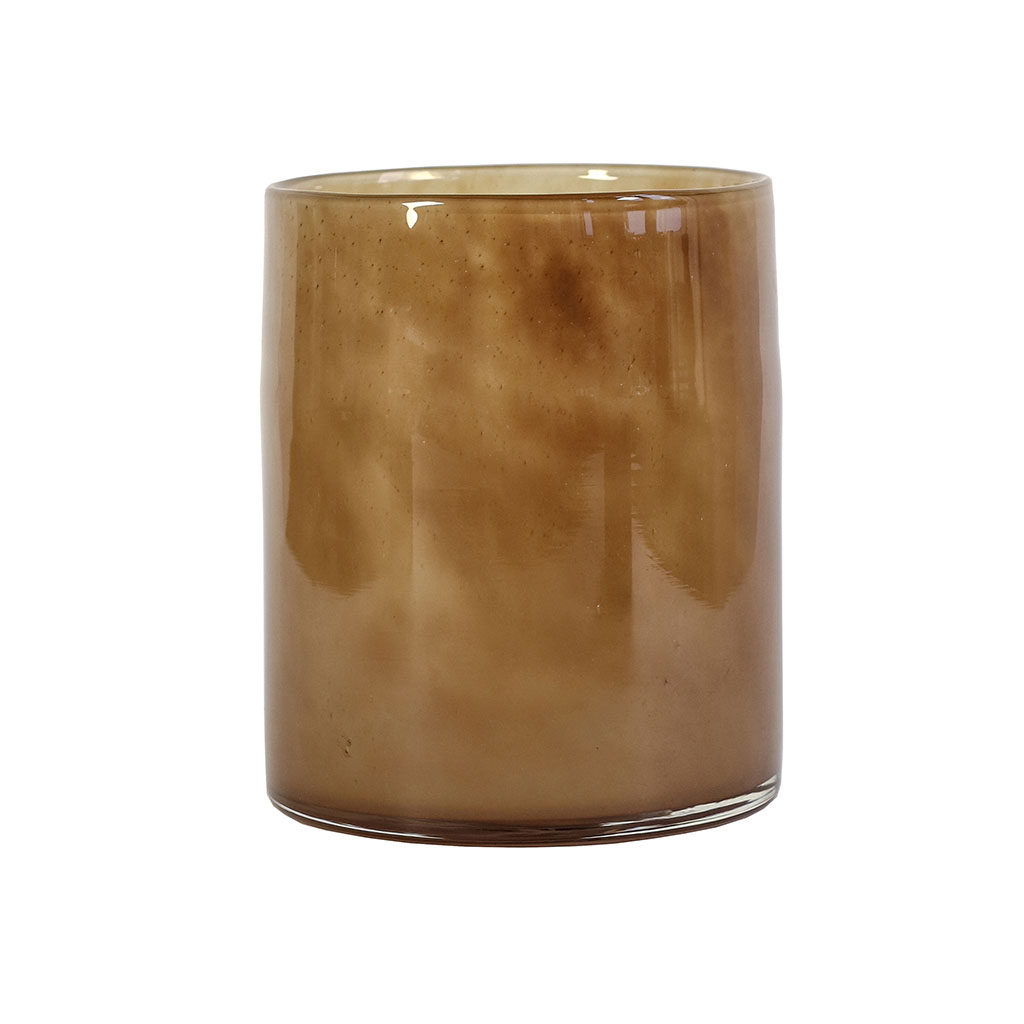 Lantern - Candle holder - Brown - Large - 2