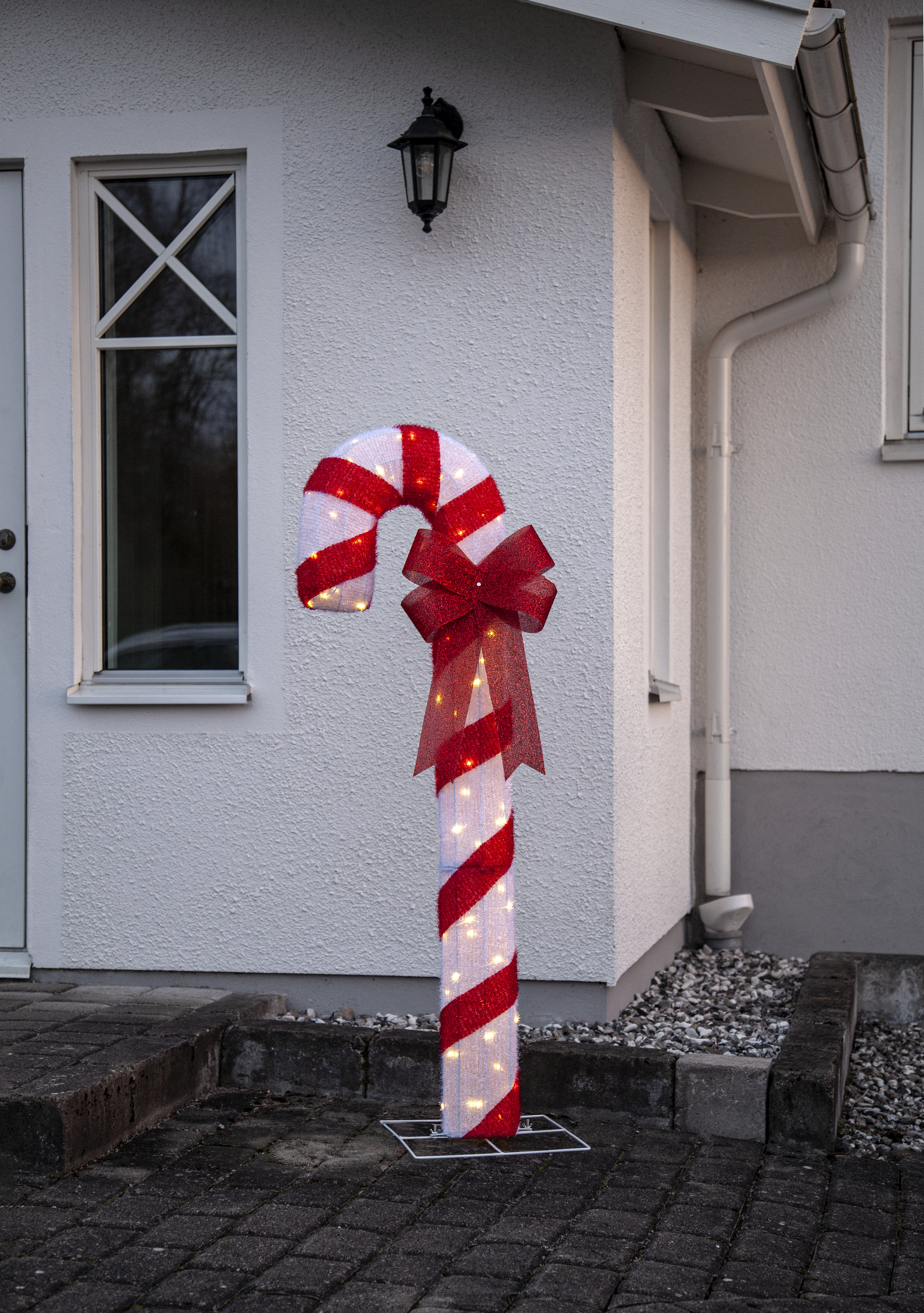 Utomhusdekoration - Polkagriskäpp - 150x60 cm - 3