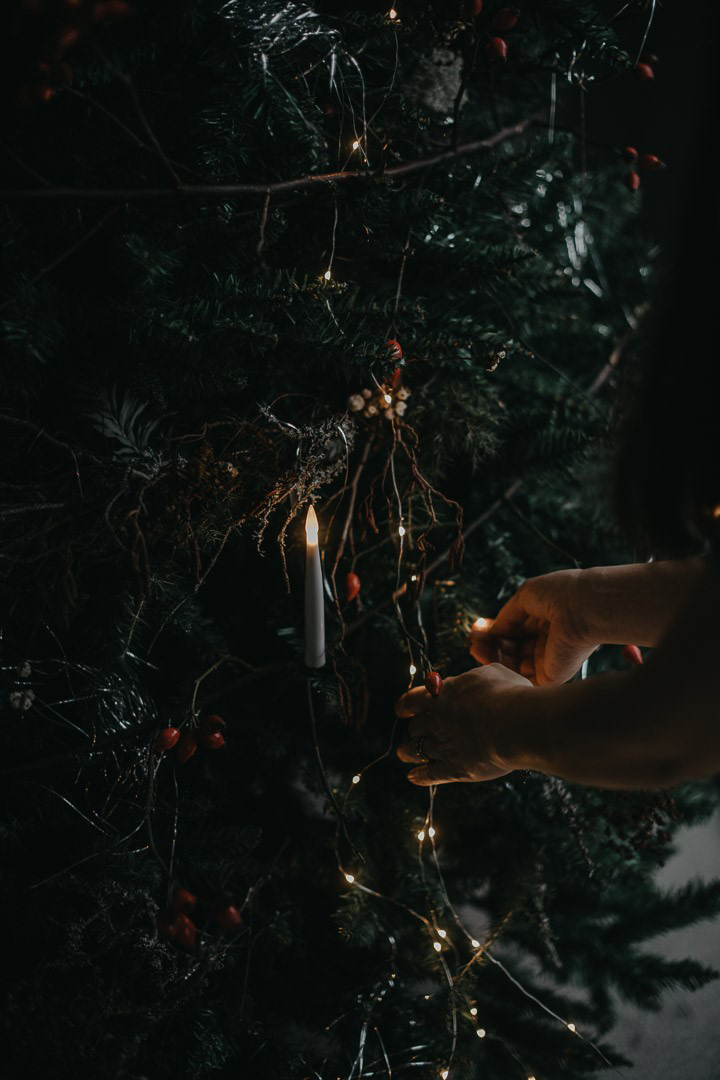 Christmas tree lights with 16 narrow lights - 2