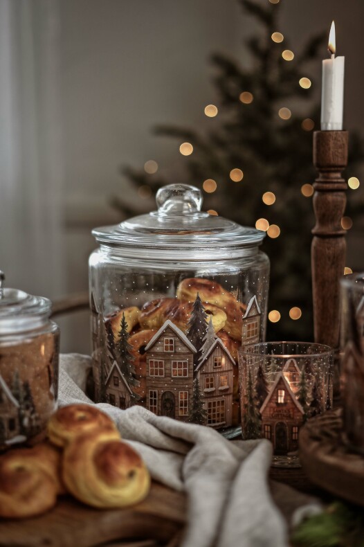 Glass jar Santas Cottage 4 liter - Majas Cottage - 2