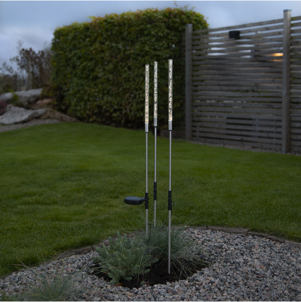 Solar cell decoration with 3 sticks - 2