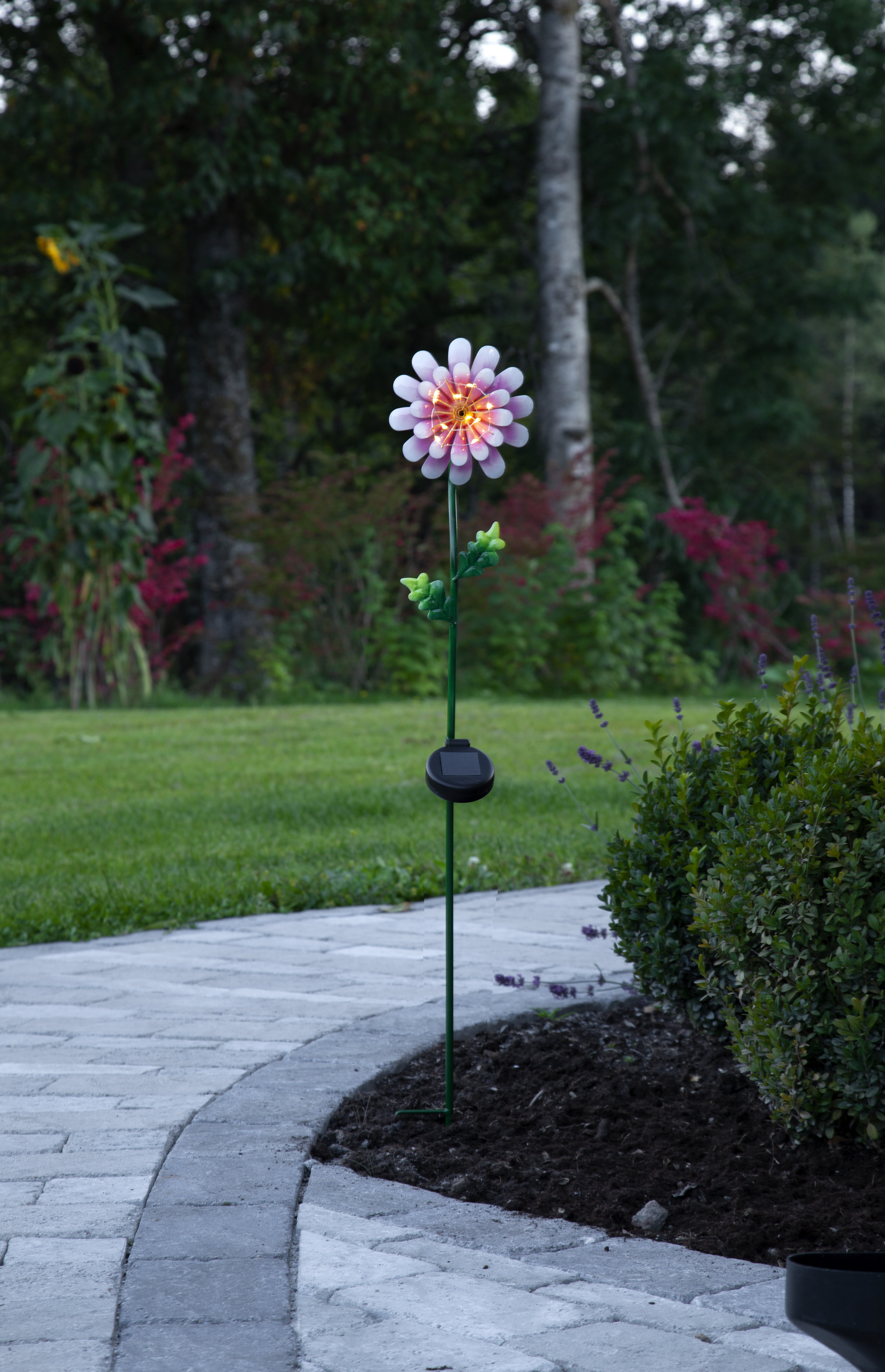 Solar decoration - Flower - 81x15x12 cm - 4