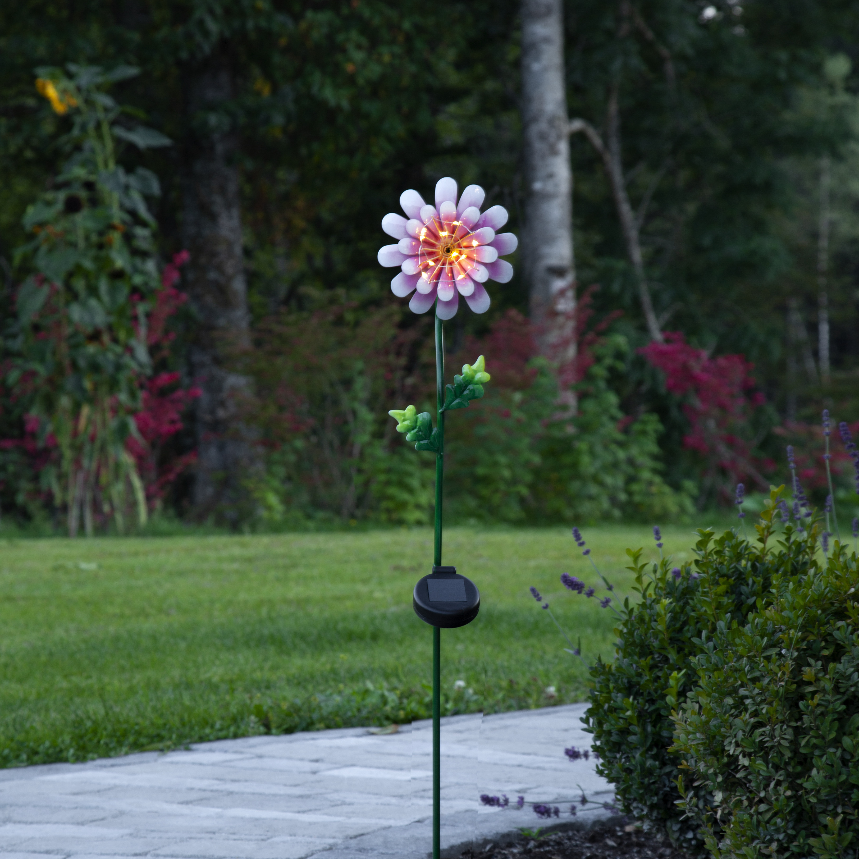 Solar decoration - Flower - 81x15x12 cm - 3