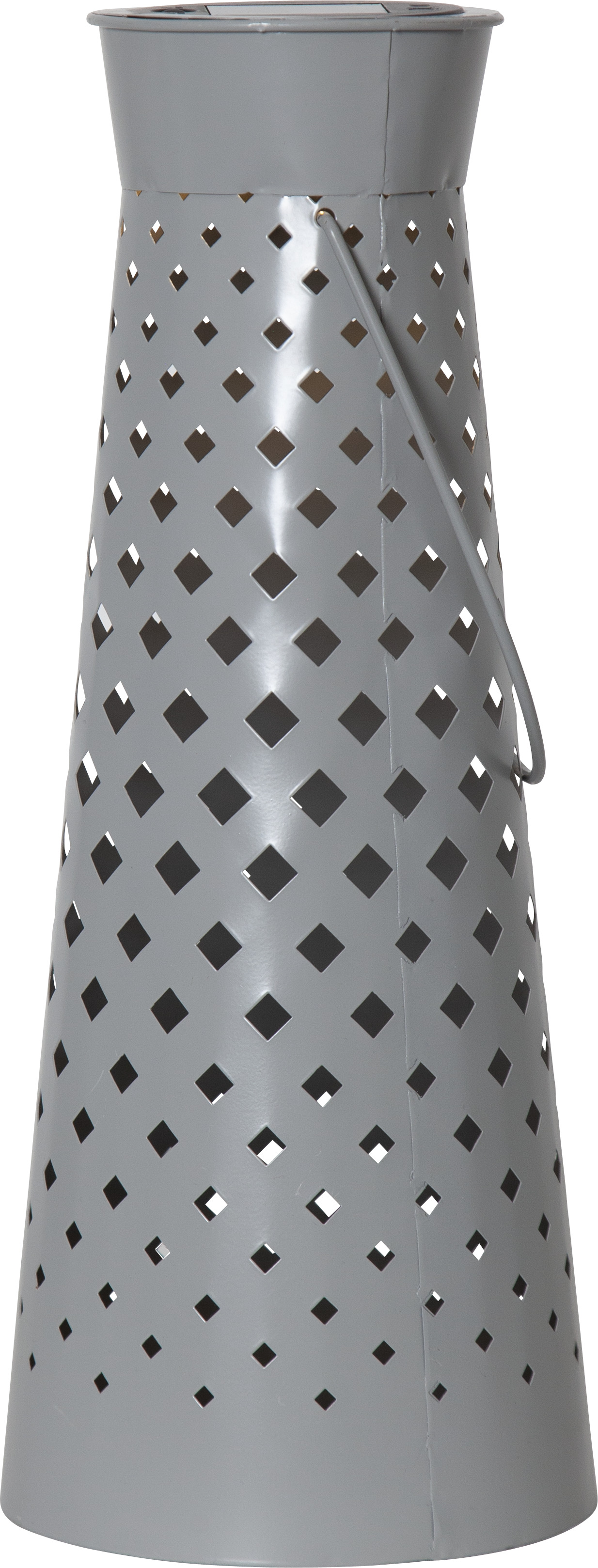 Solar lantern - Grey - 38.5x15.5 cm - 4