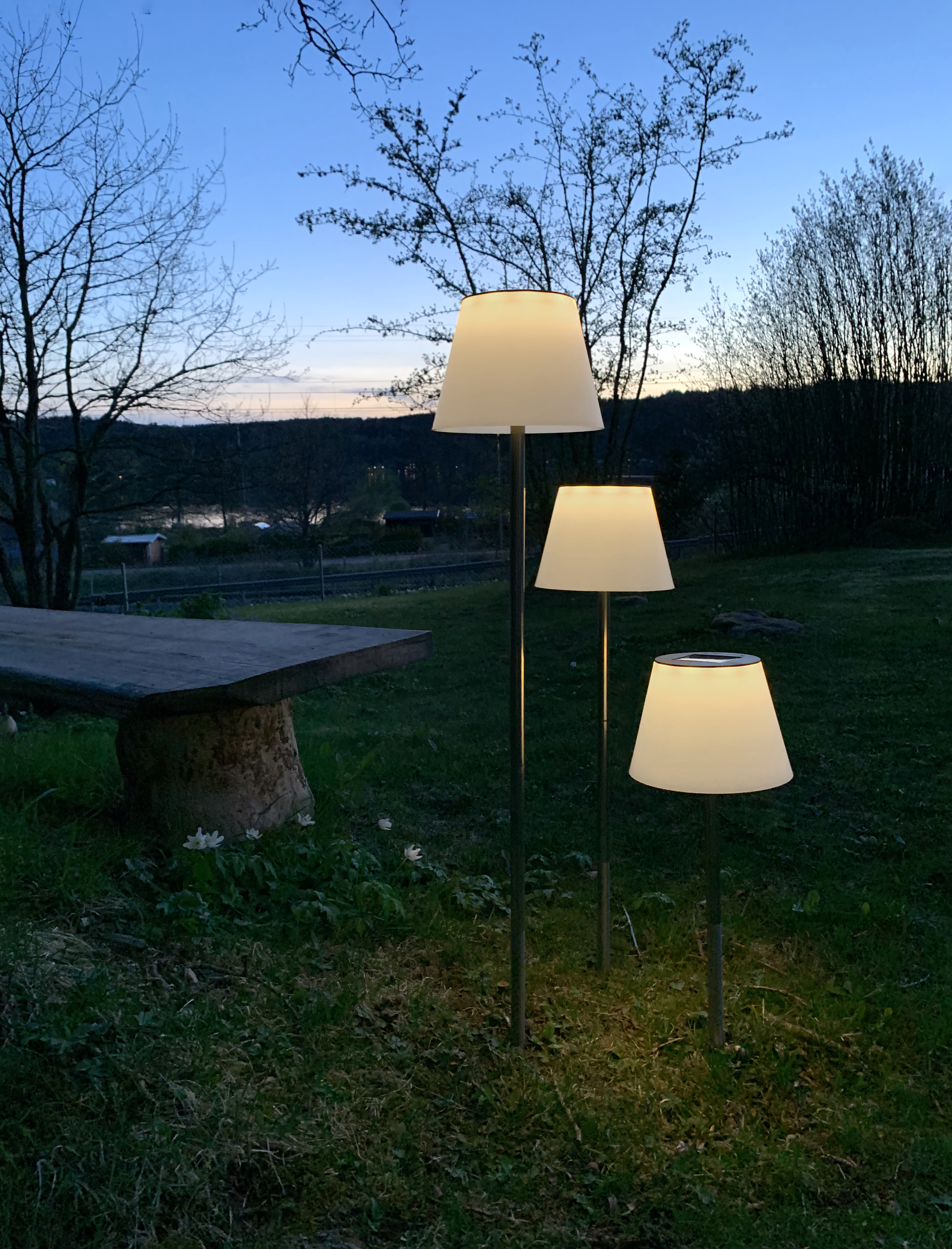 Solcellsdekoration - Lampa - 90x18 cm - Solcellsbelysning - 2