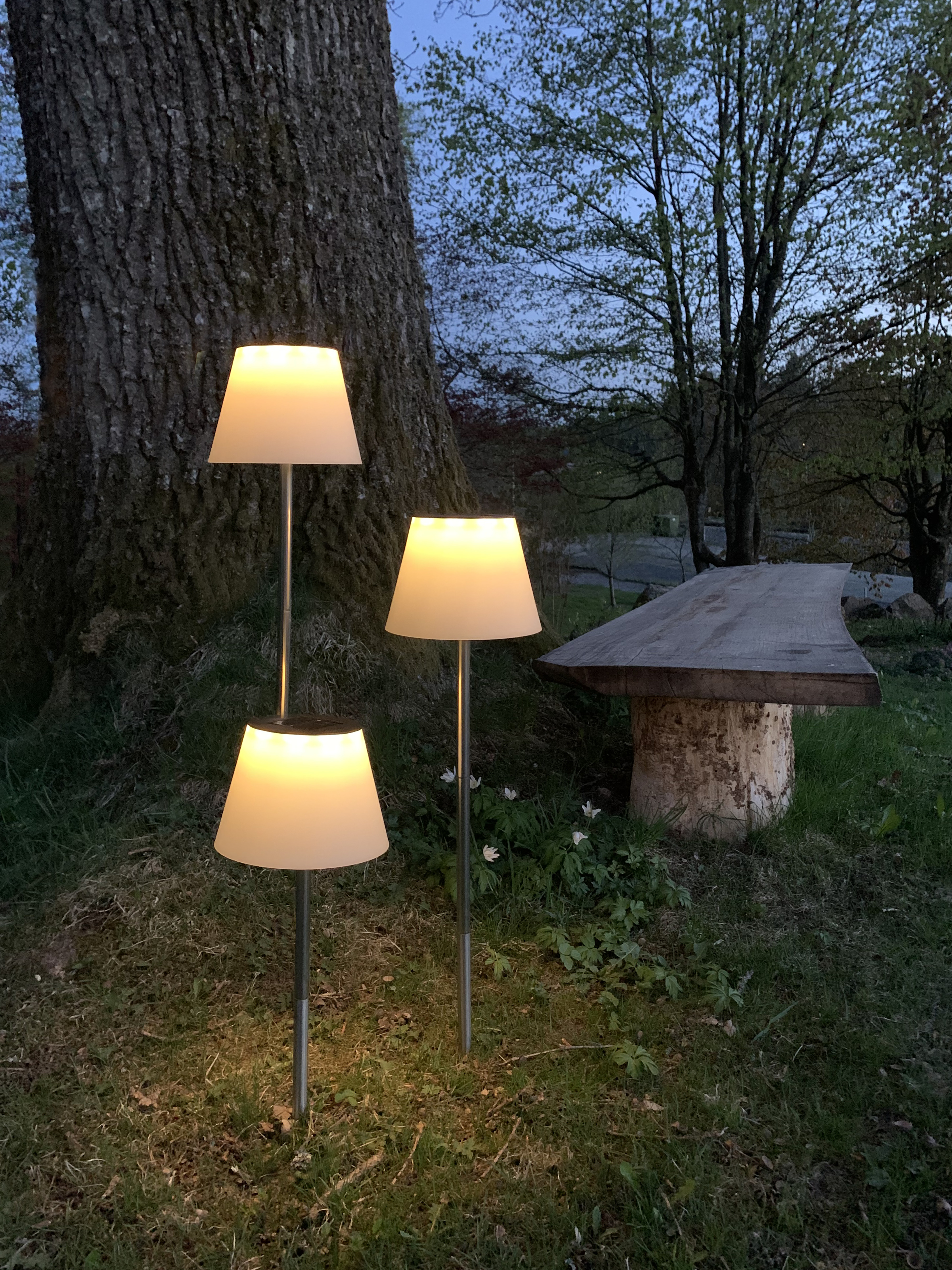 Solcellsdekoration - Lampa - 90x18 cm - Solcellsbelysning - 3