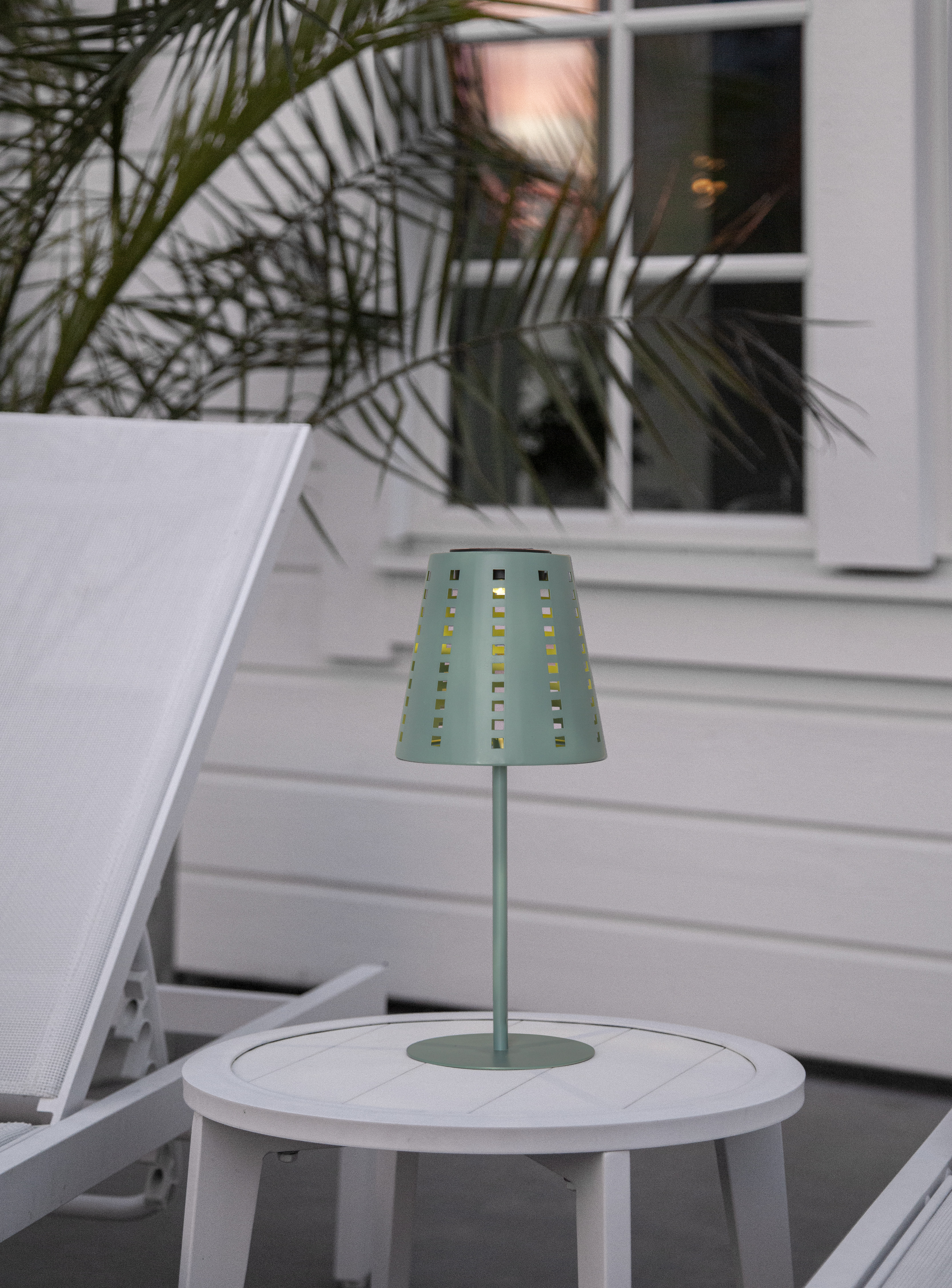 Solar cell decoration - Lamp - Green - 35x15 cm - 6