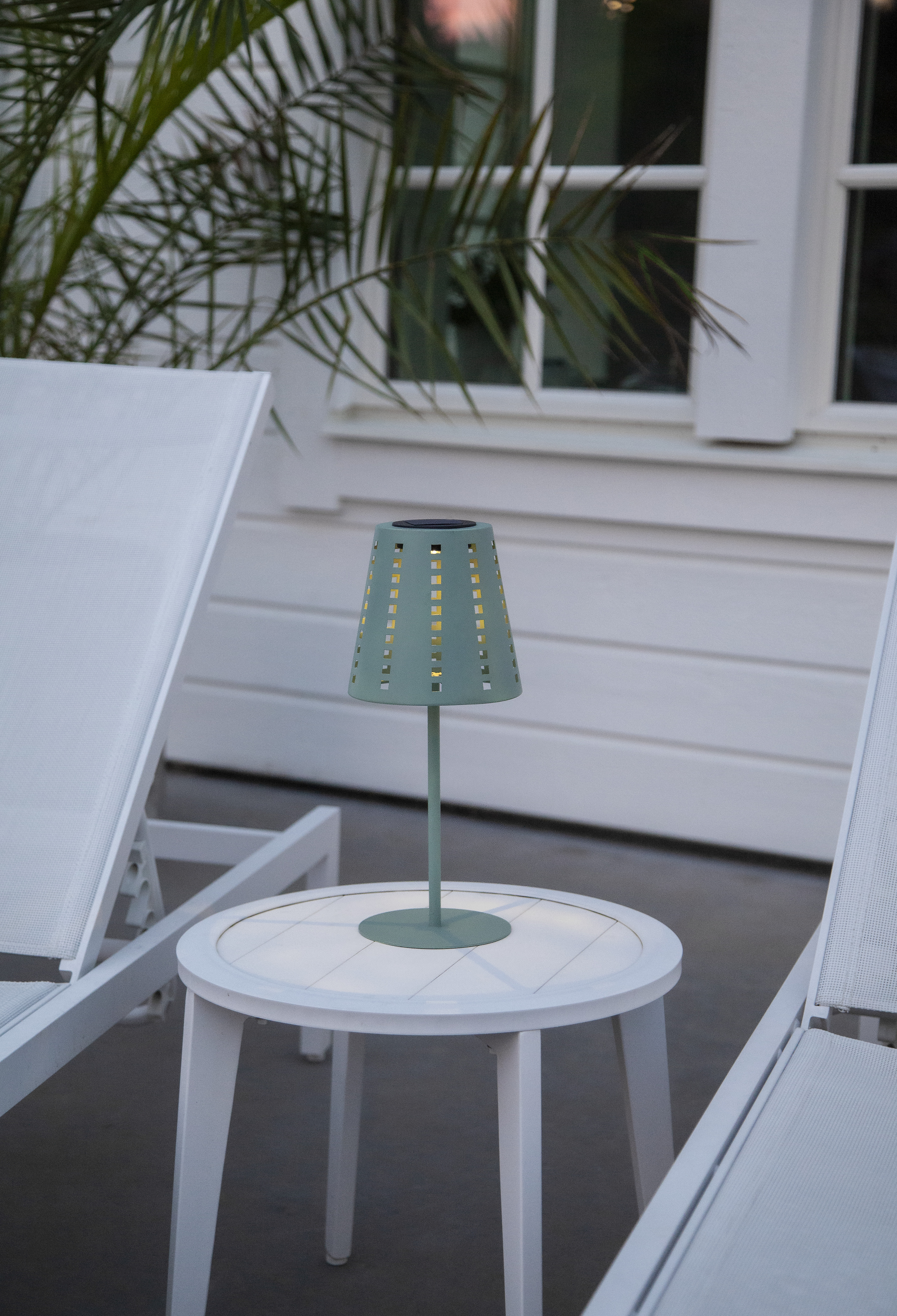 Solar cell decoration - Lamp - Green - 35x15 cm - 5