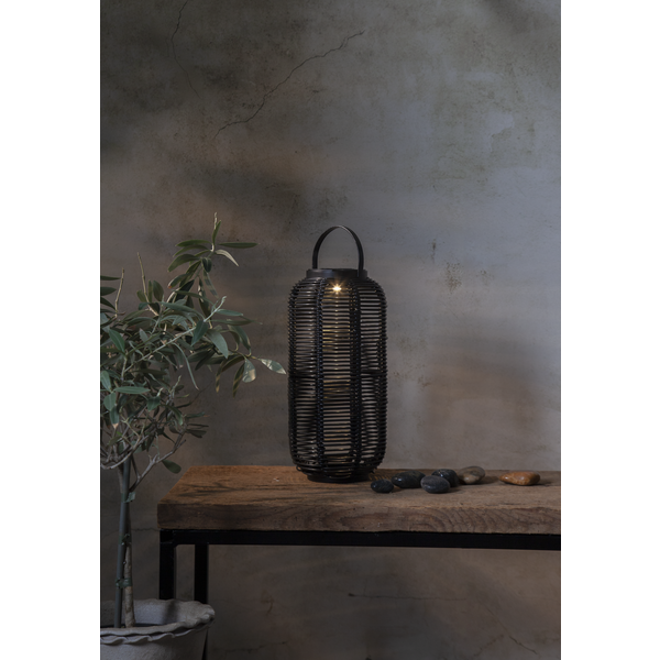 Solar lantern - Lantern - Black - 30x15 cm - 3