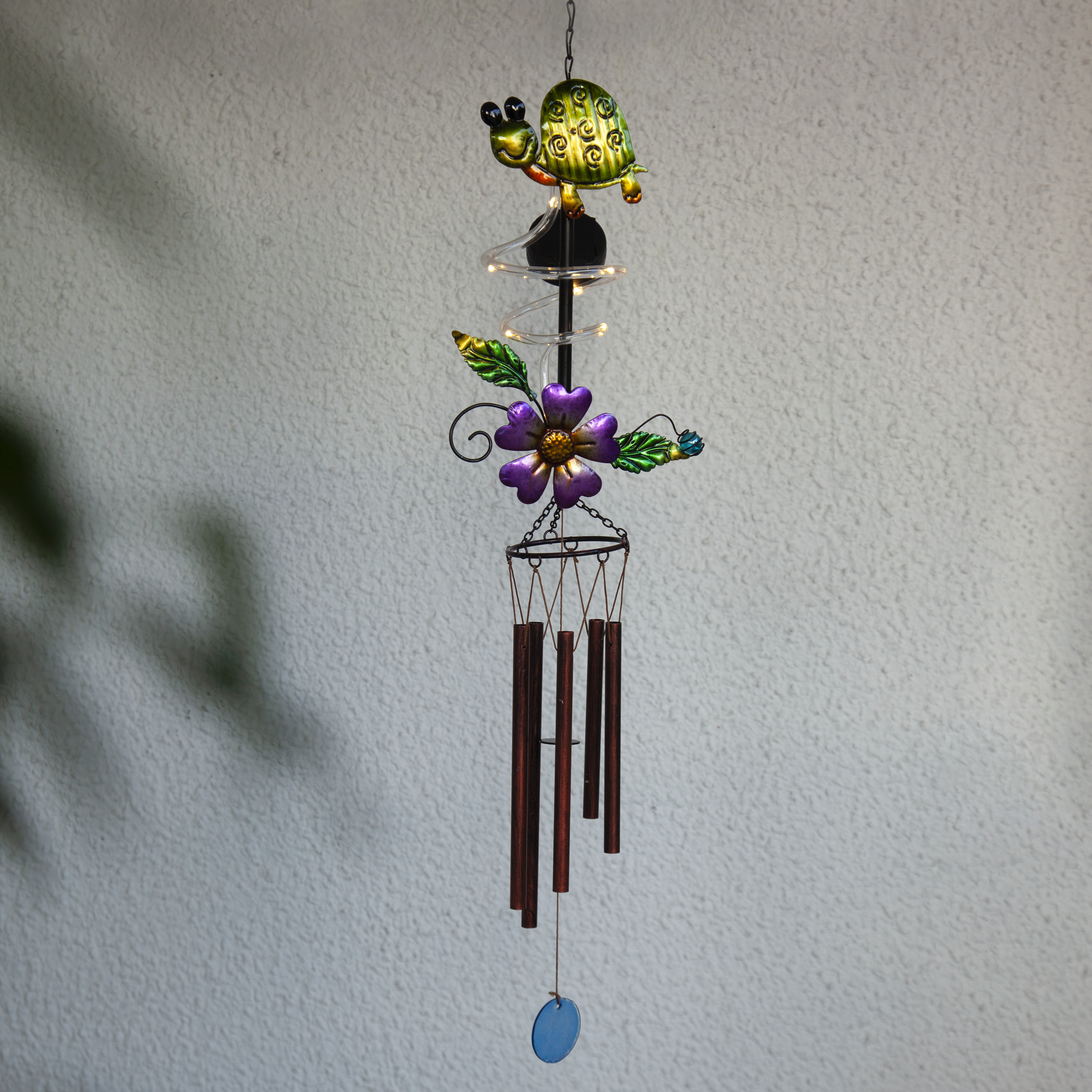 Solar-powered decoration - Wind chime - Turtle - 4