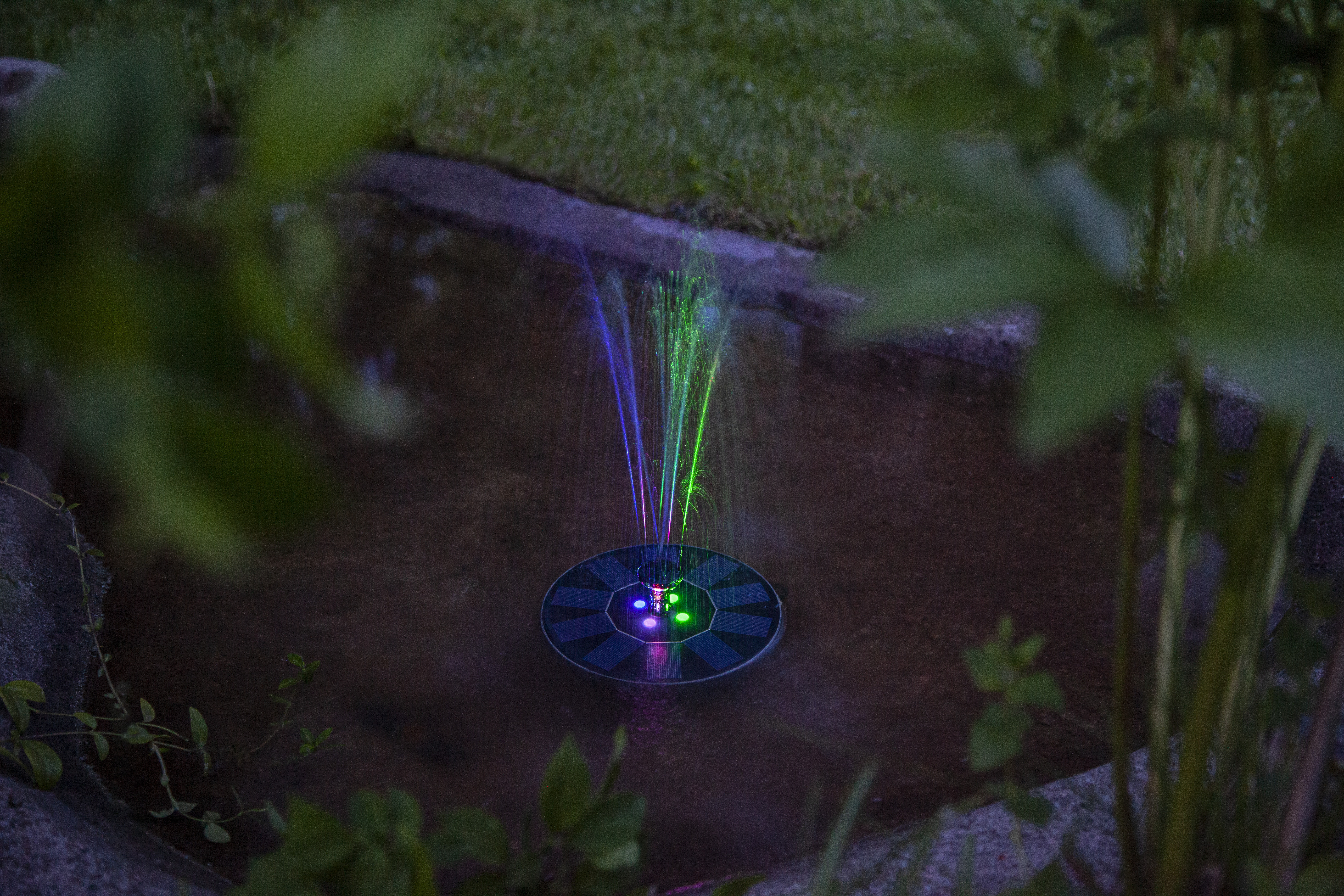 Solar cell decoration - Fountain - 8