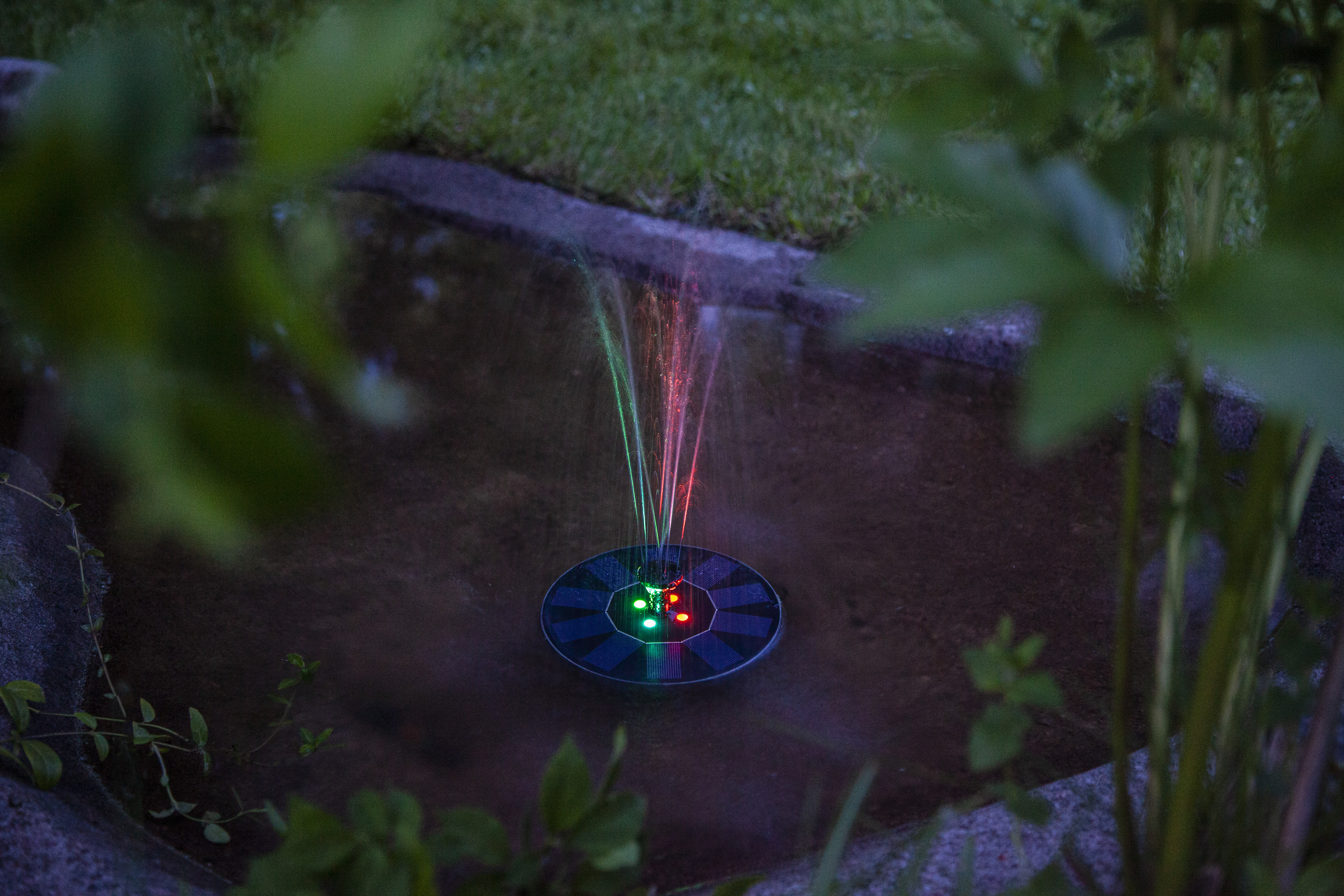 Solar cell decoration - Fountain - 7