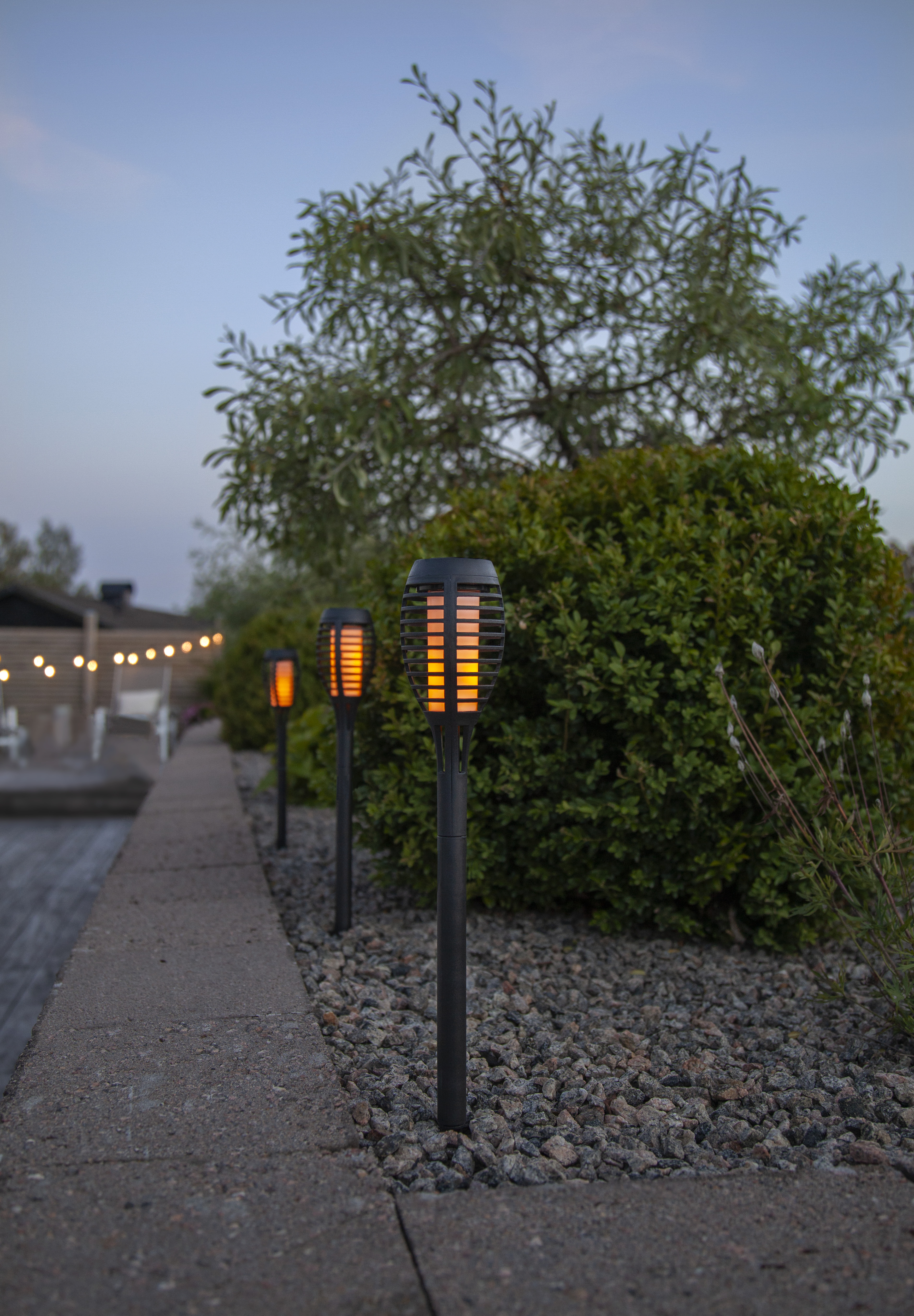 Solar cell torches - 24-pack - Solar cell lighting - 3