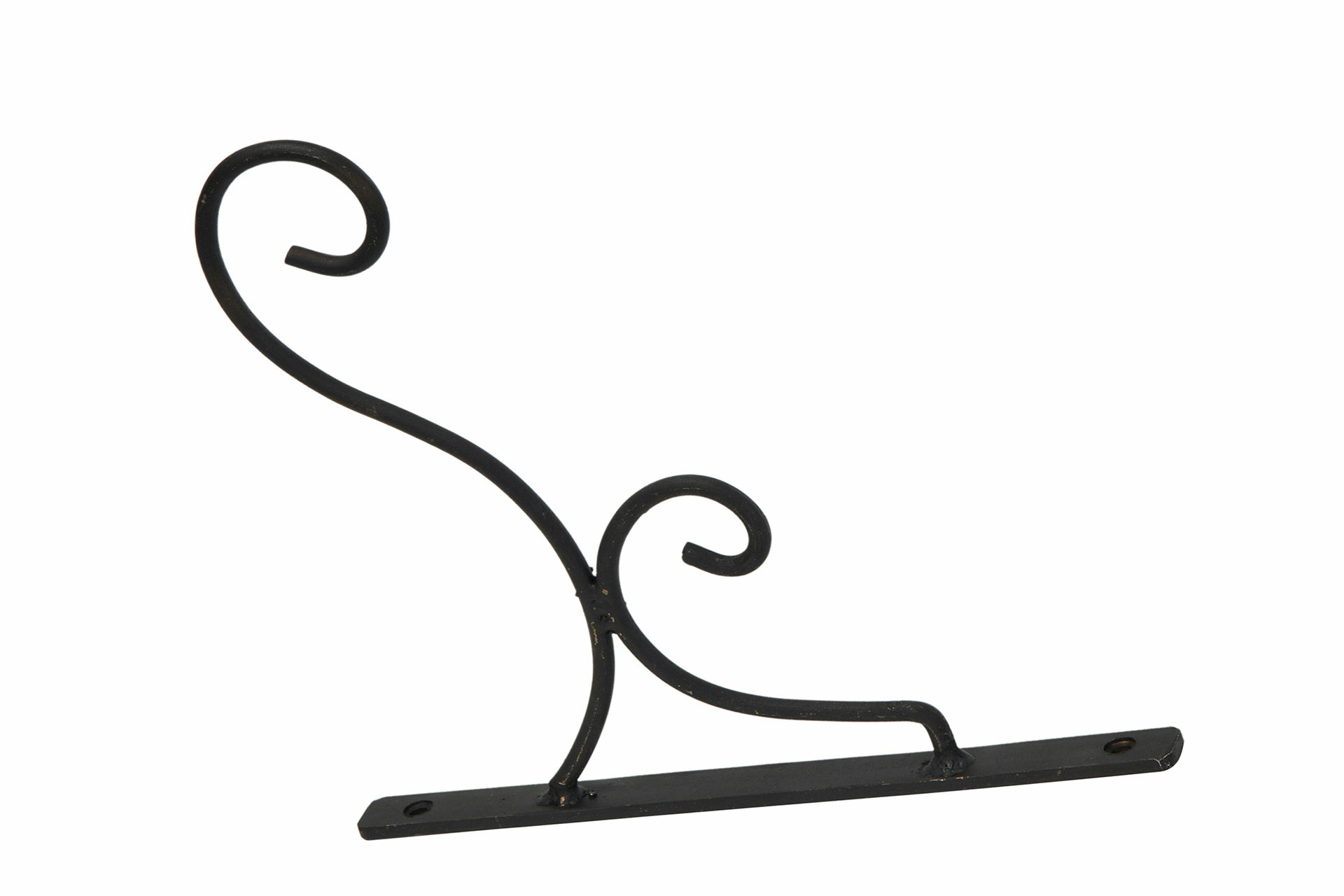 Lantern hook - Wall hook - Black - 26x2x26.5 cm - 3