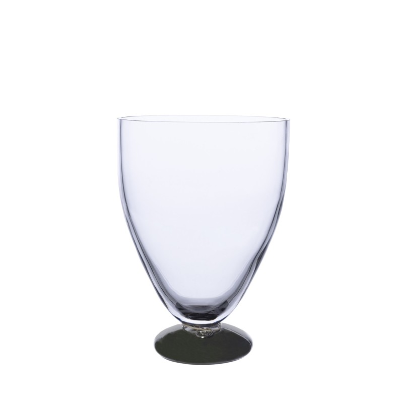 Glass vase - ERNST vase - Base - Green - 15x21 cm - 4