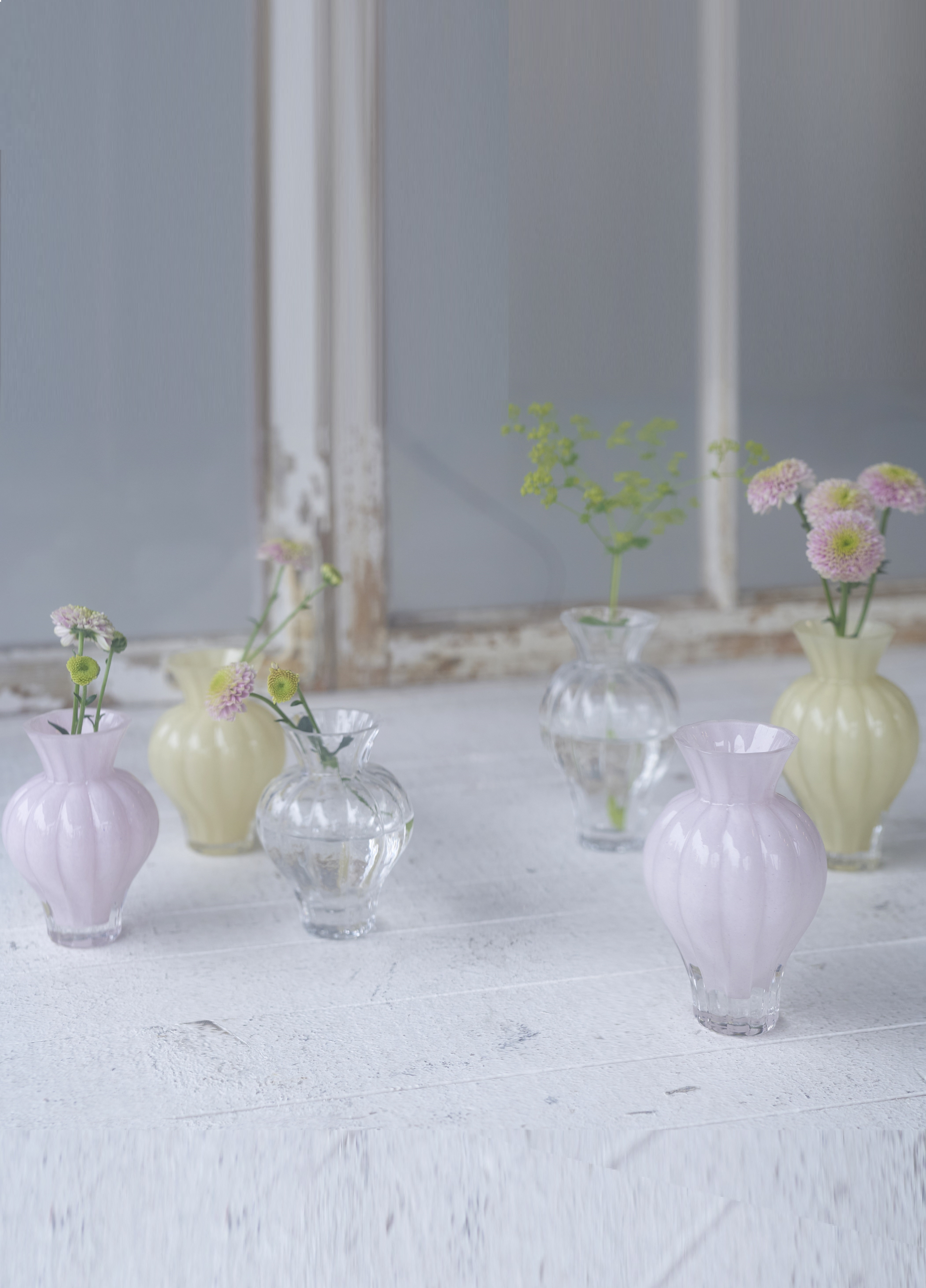 Glass vases 2-pack - Vase - Glass - Pink